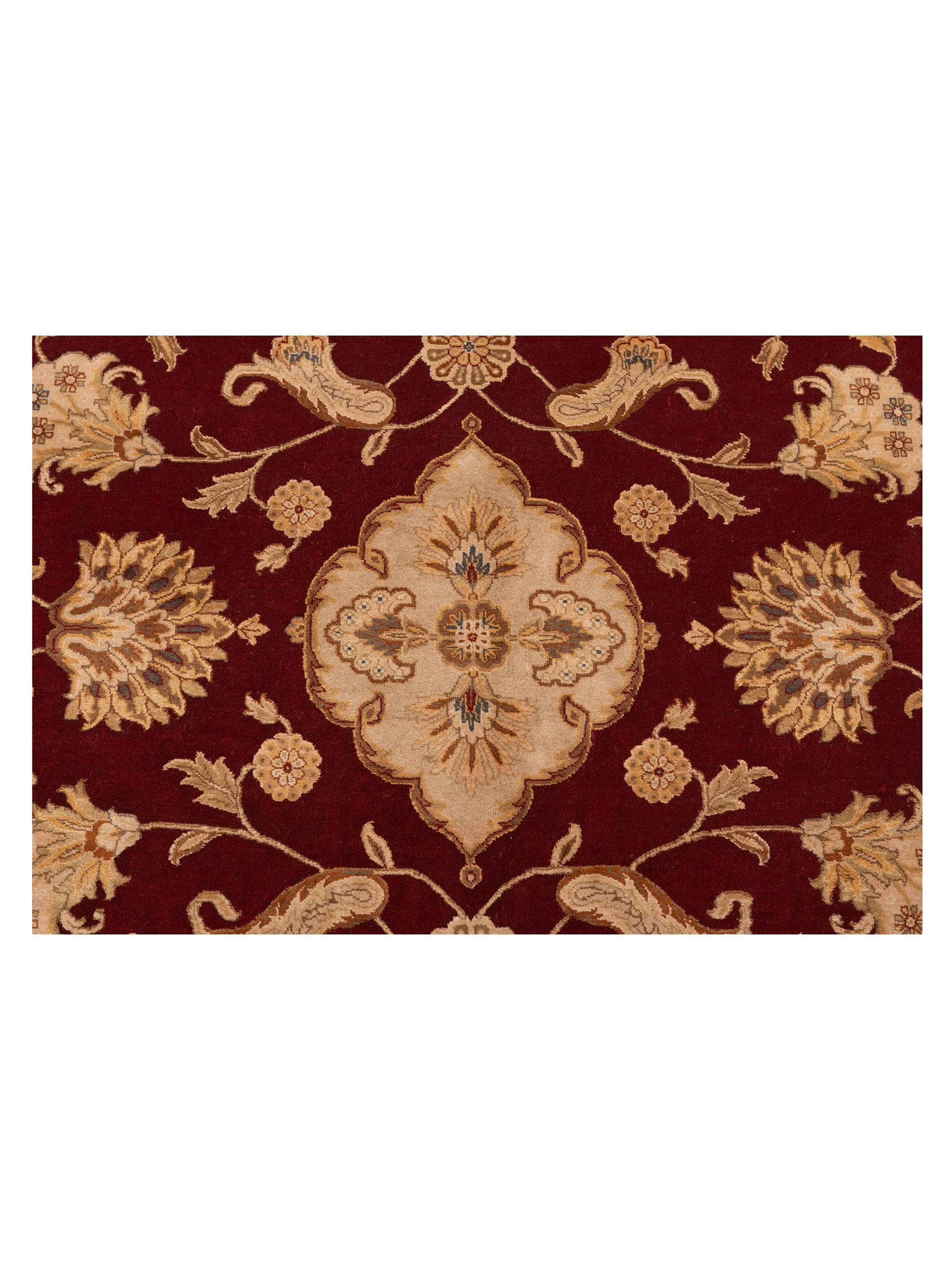 Imperial Silk 141435 Red Gold 9x12.2 Hand Knotted Rug