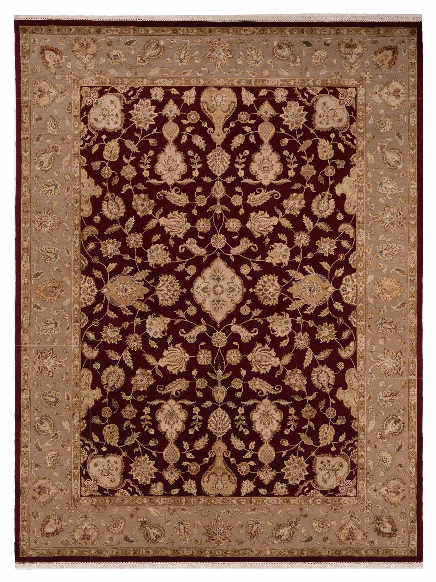 Rajpur Imperial Silk  Red Gold Traditional