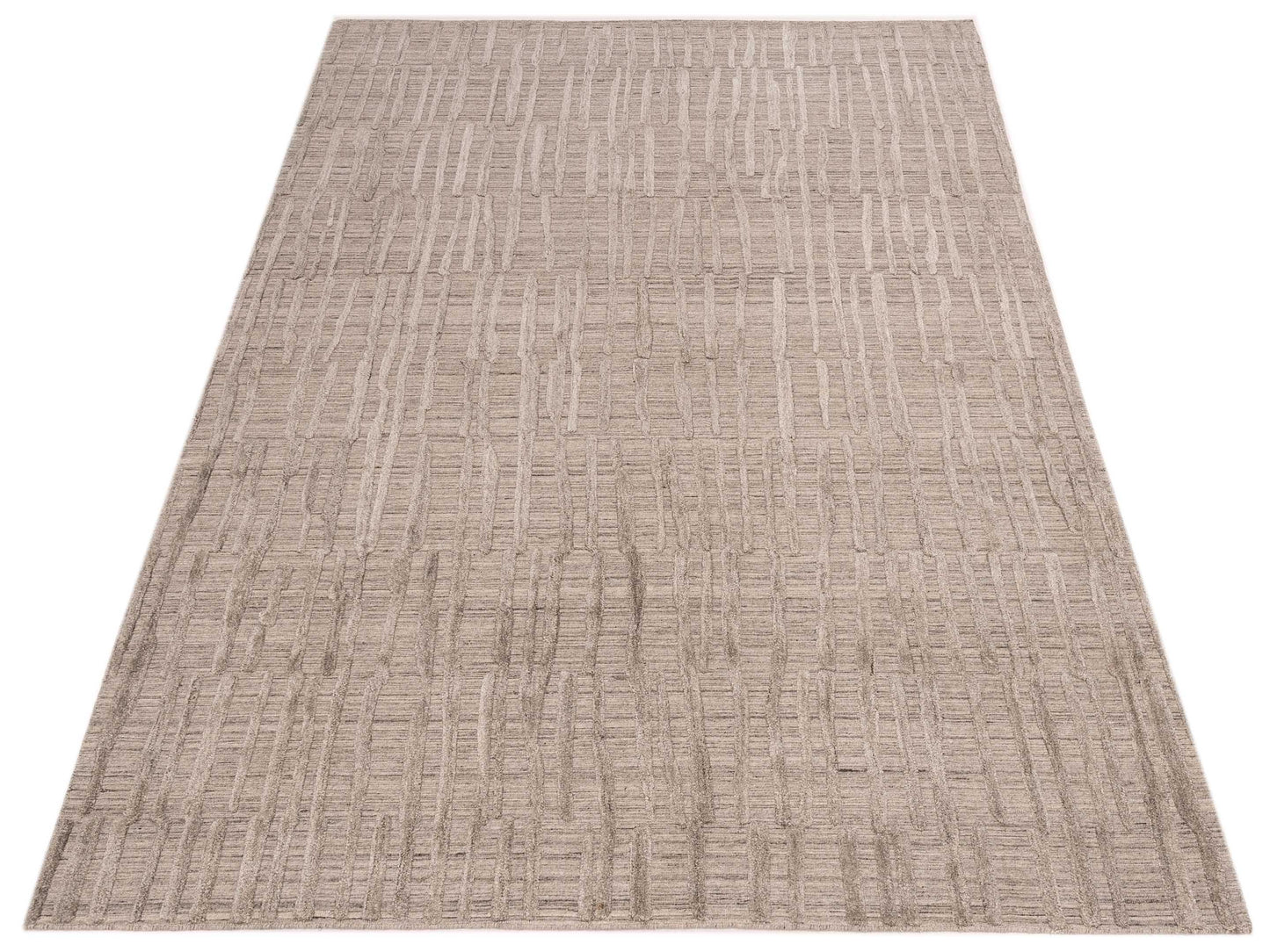Himalayan 142570 Silver 6x9.1 Hand Knotted Rug