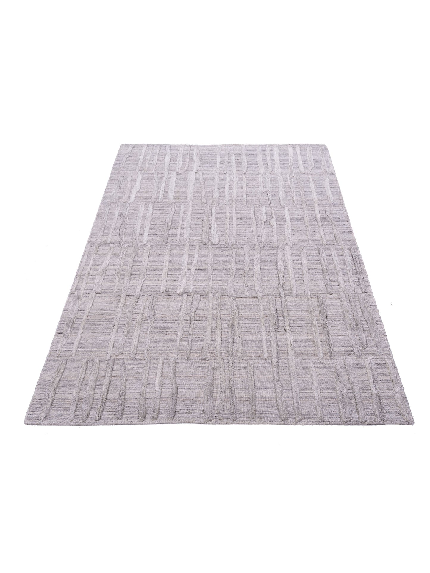 Himalayan 142576 Silver 3.10x5.11 Hand Knotted Rug