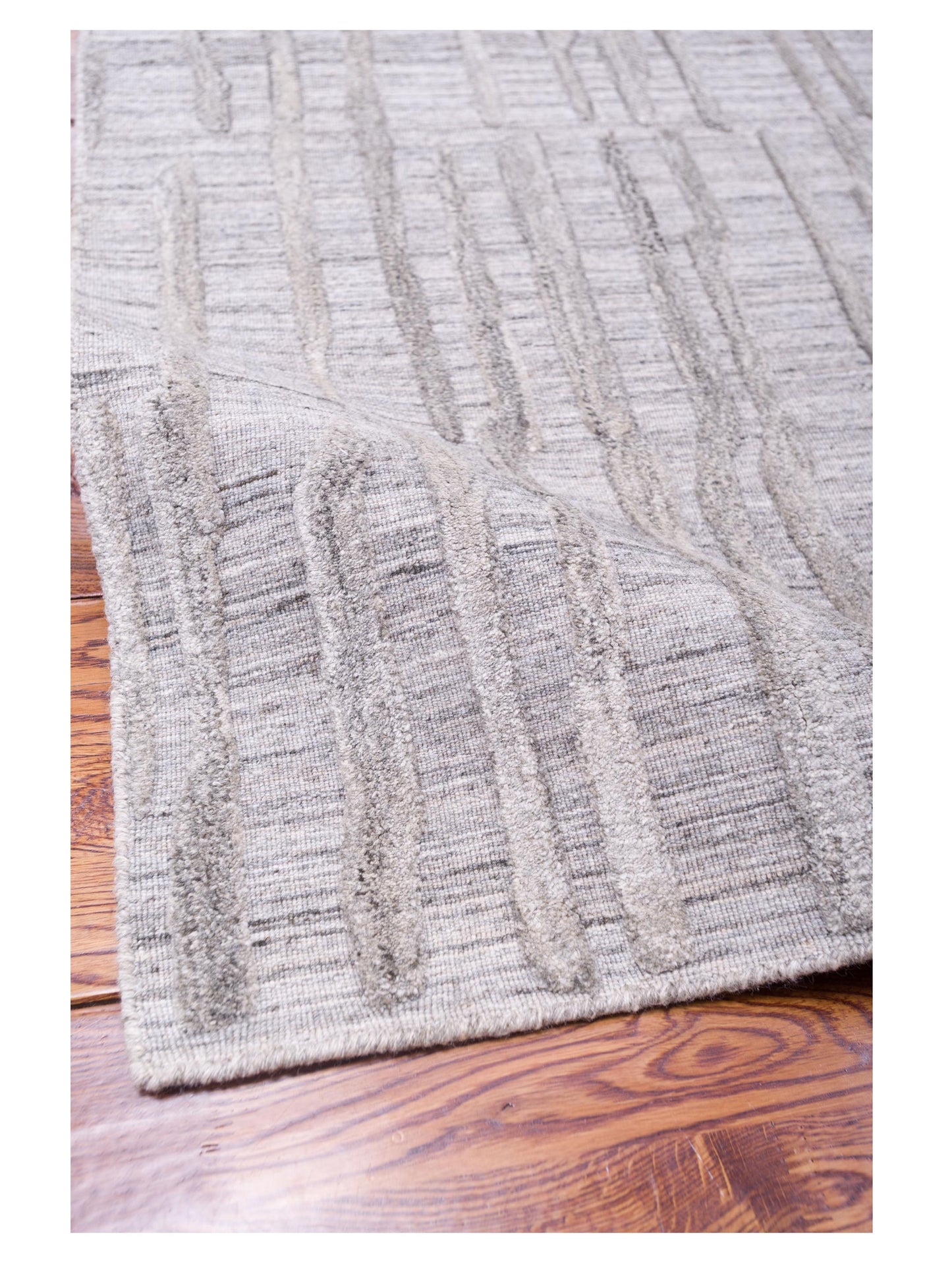 Himalayan 142576 Silver 3.10x5.11 Hand Knotted Rug