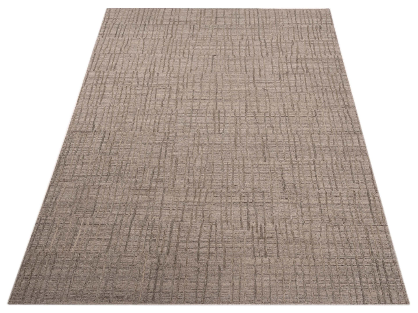 Himalayan 142580 Silver 9.1x12.2 Hand Knotted Rug