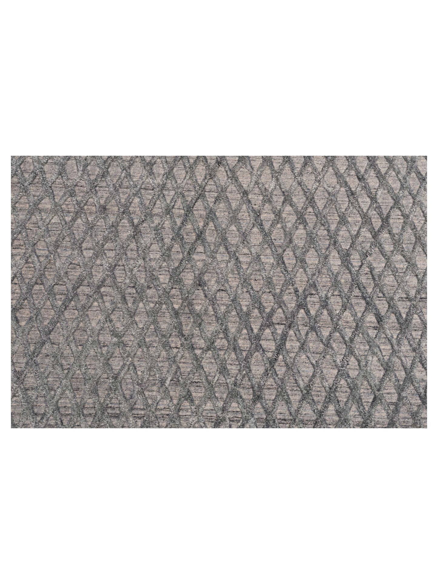 Himalayan 142592 Gray Blue Gray Blue 6.1x8.10 Hand Knotted Rug