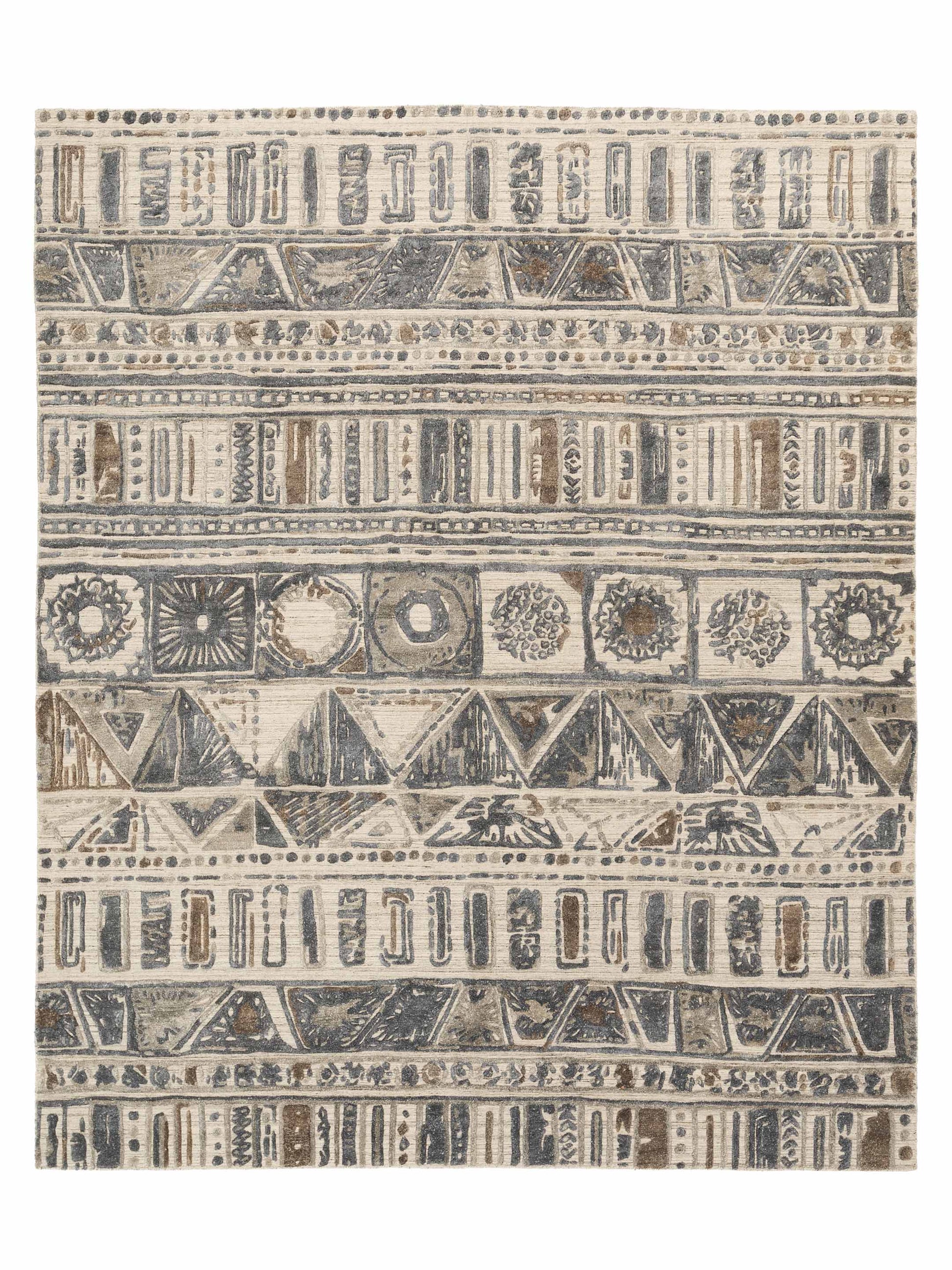 Siena Himalayan  Silver Gray Contemporary