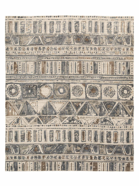 Siena Himalayan  Silver Gray Contemporary