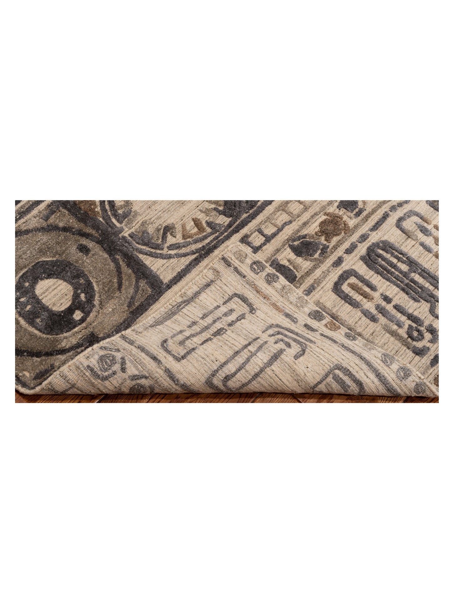 Himalayan 142626 Silver Gray 4.3x6.3 Hand Knotted Rug
