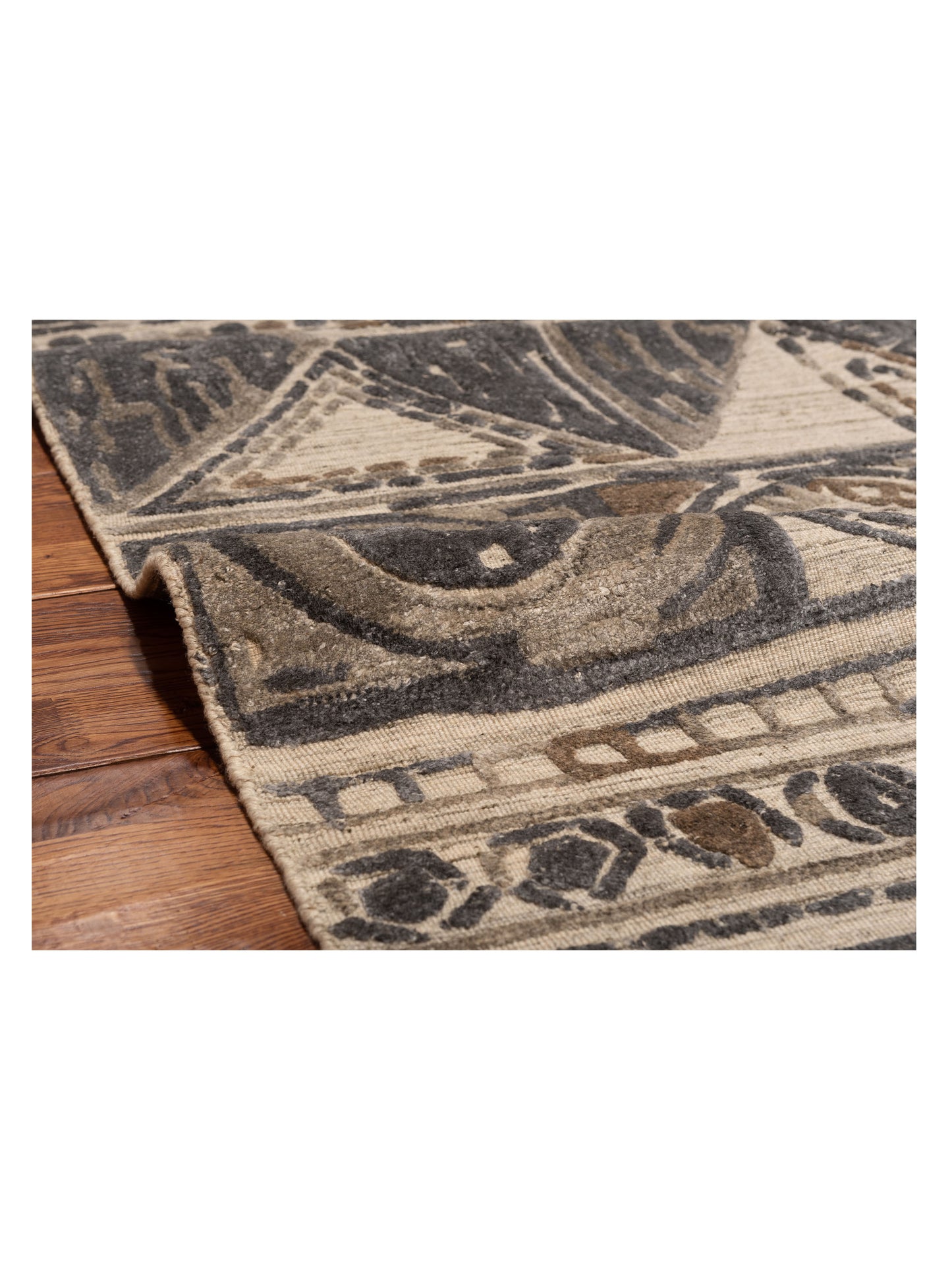 Himalayan 142626 Silver Gray 4.3x6.3 Hand Knotted Rug