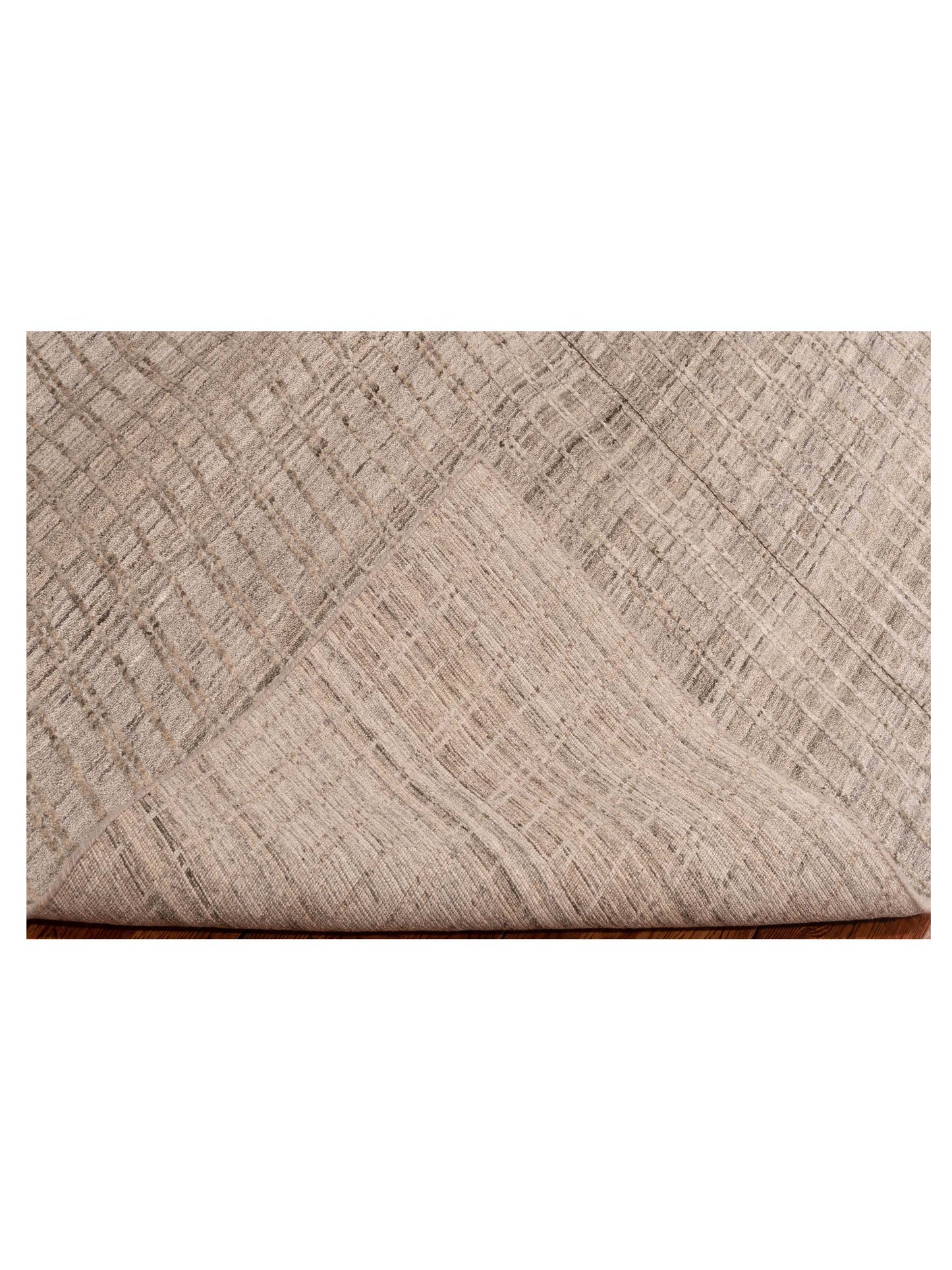 Himalayan 142652 Silver Silver 5.11x9.1 Hand Knotted Rug
