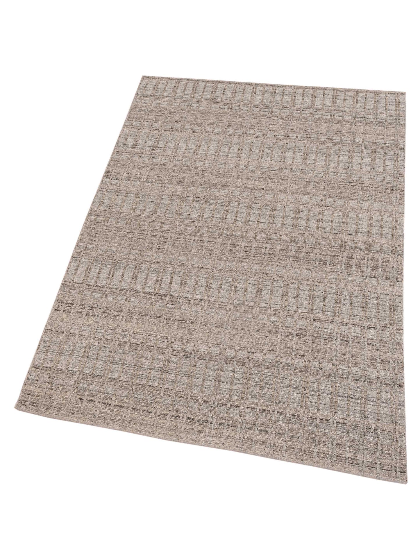 Himalayan 142680 Silver 4.1x6 Hand Knotted Rug