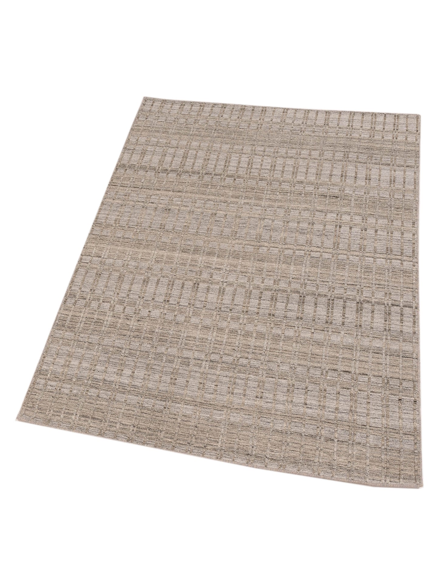 Himalayan 142682 Silver 4.1x6 Hand Knotted Rug