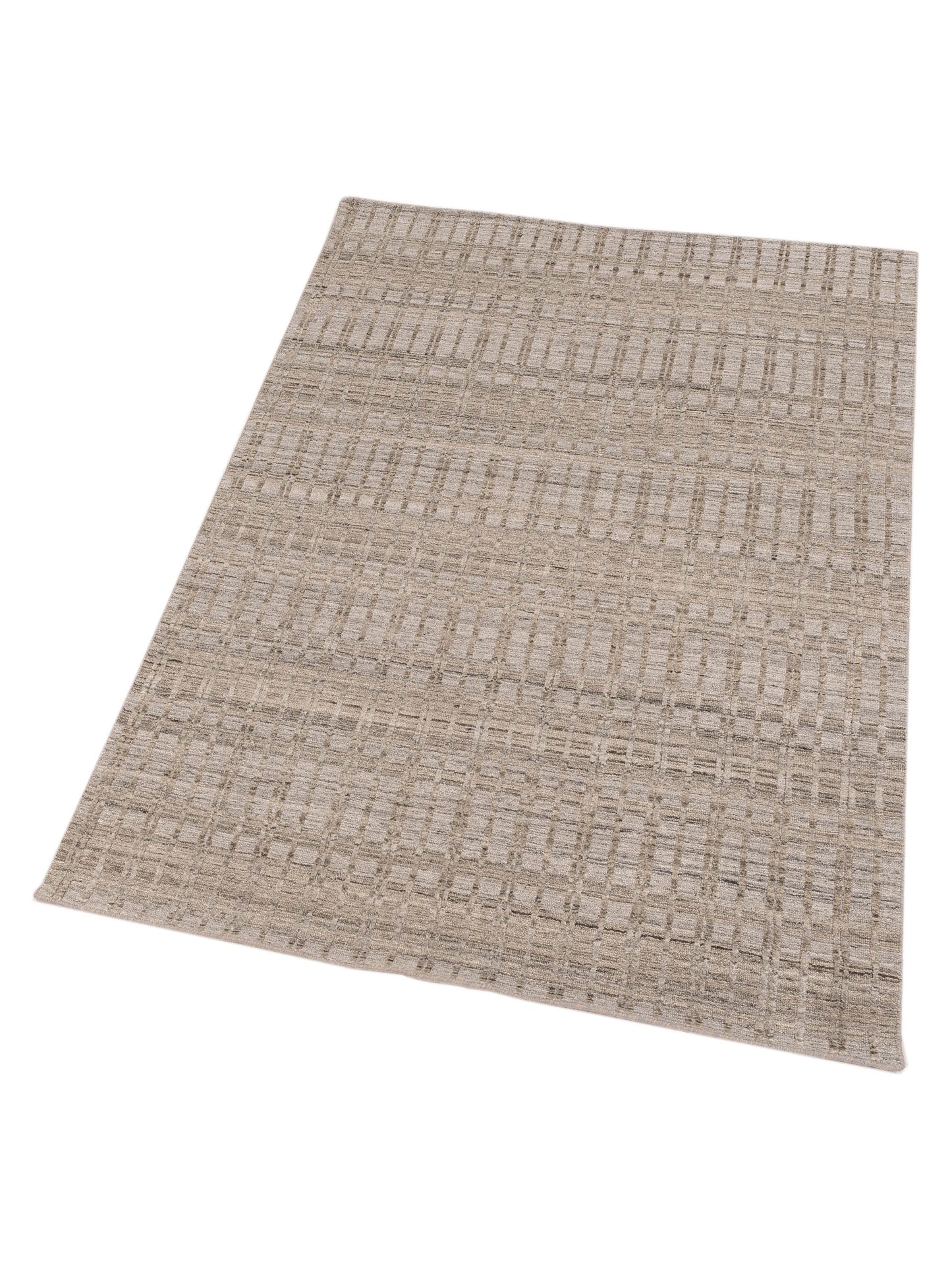 Himalayan 142685 Silver 4.1x6 Hand Knotted Rug