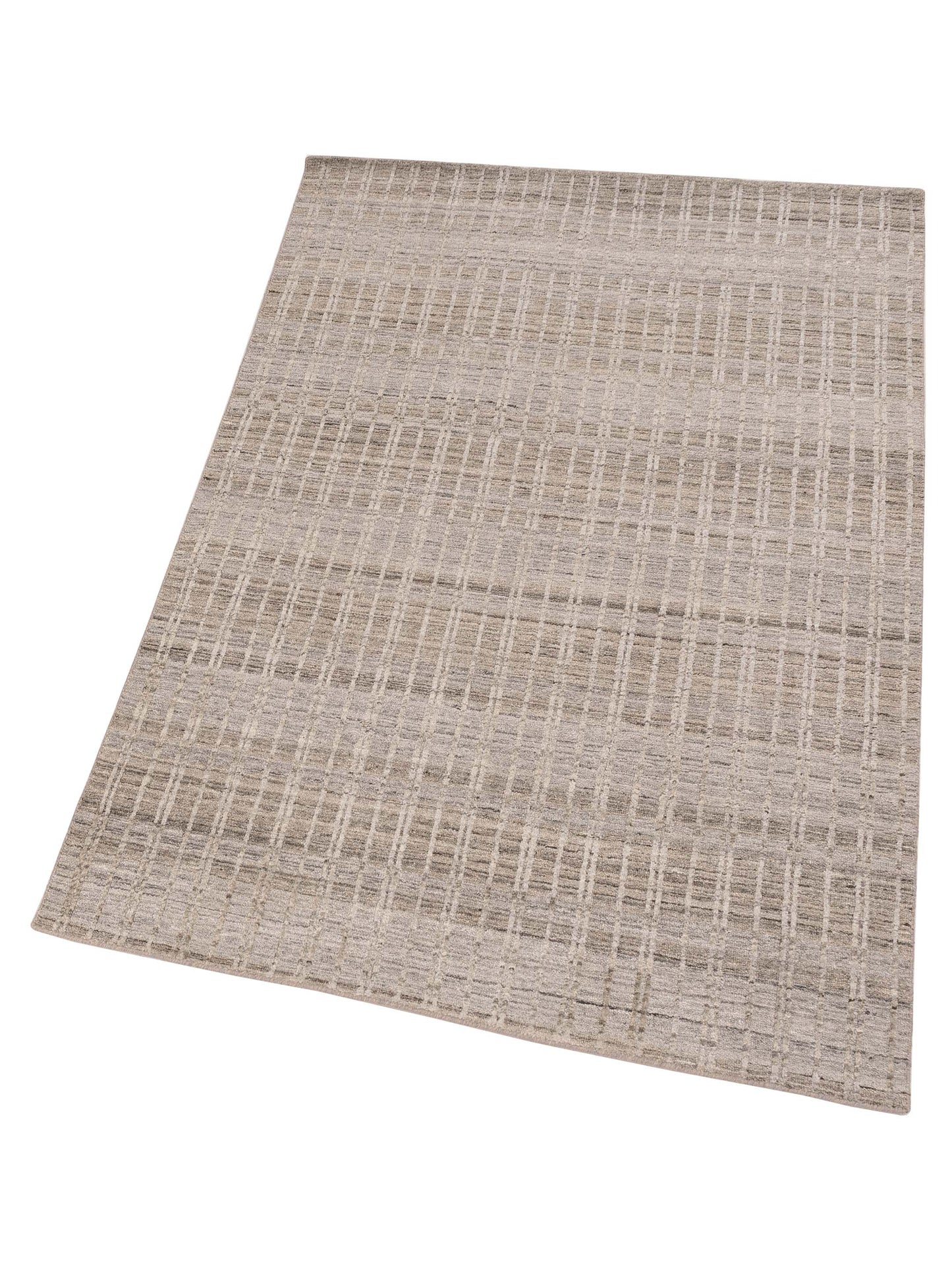 Himalayan 142694 Silver 4.1x6 Hand Knotted Rug
