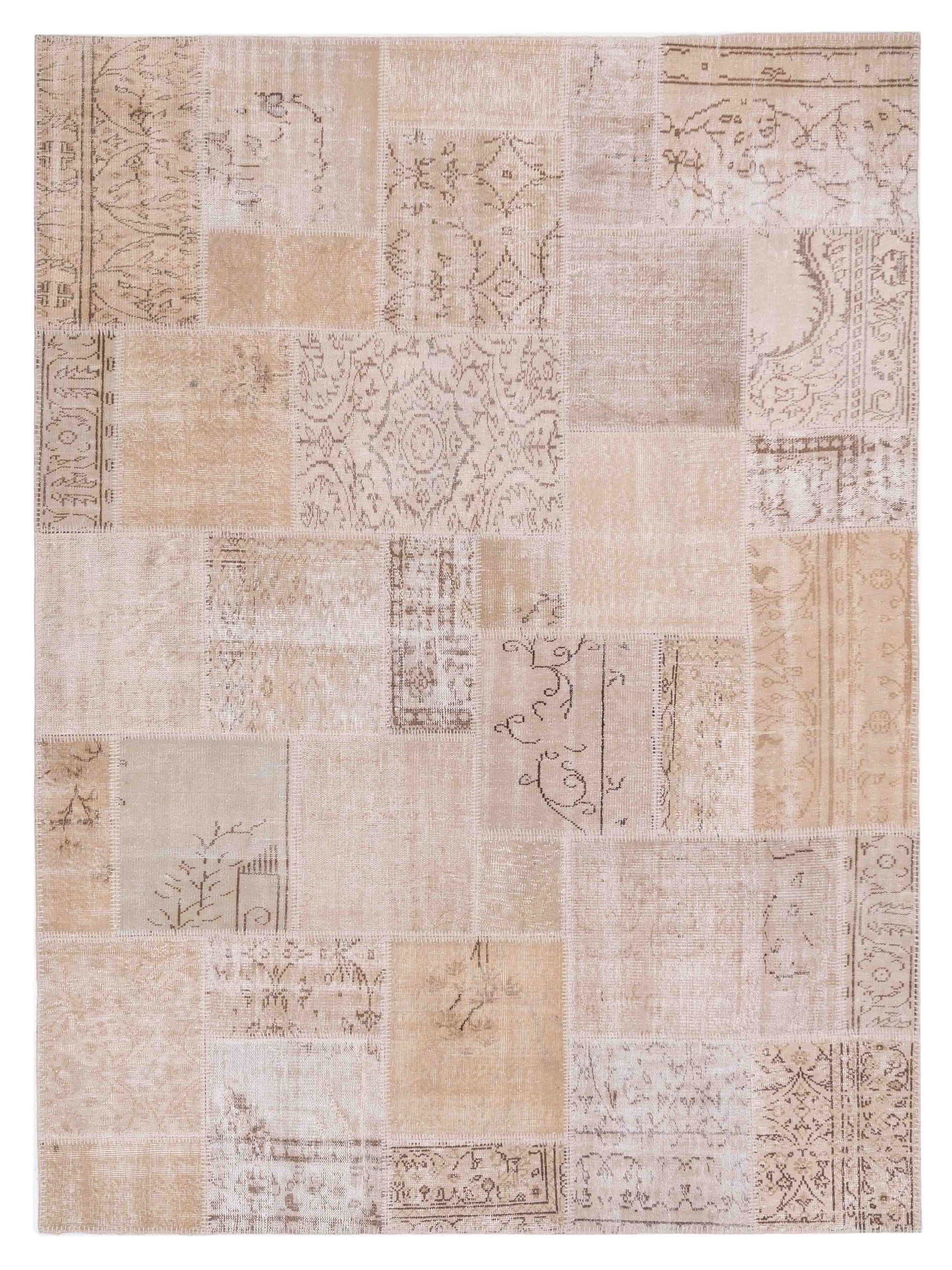 Pasha Turkish Vestige Patchwork  Natural  Contemporary