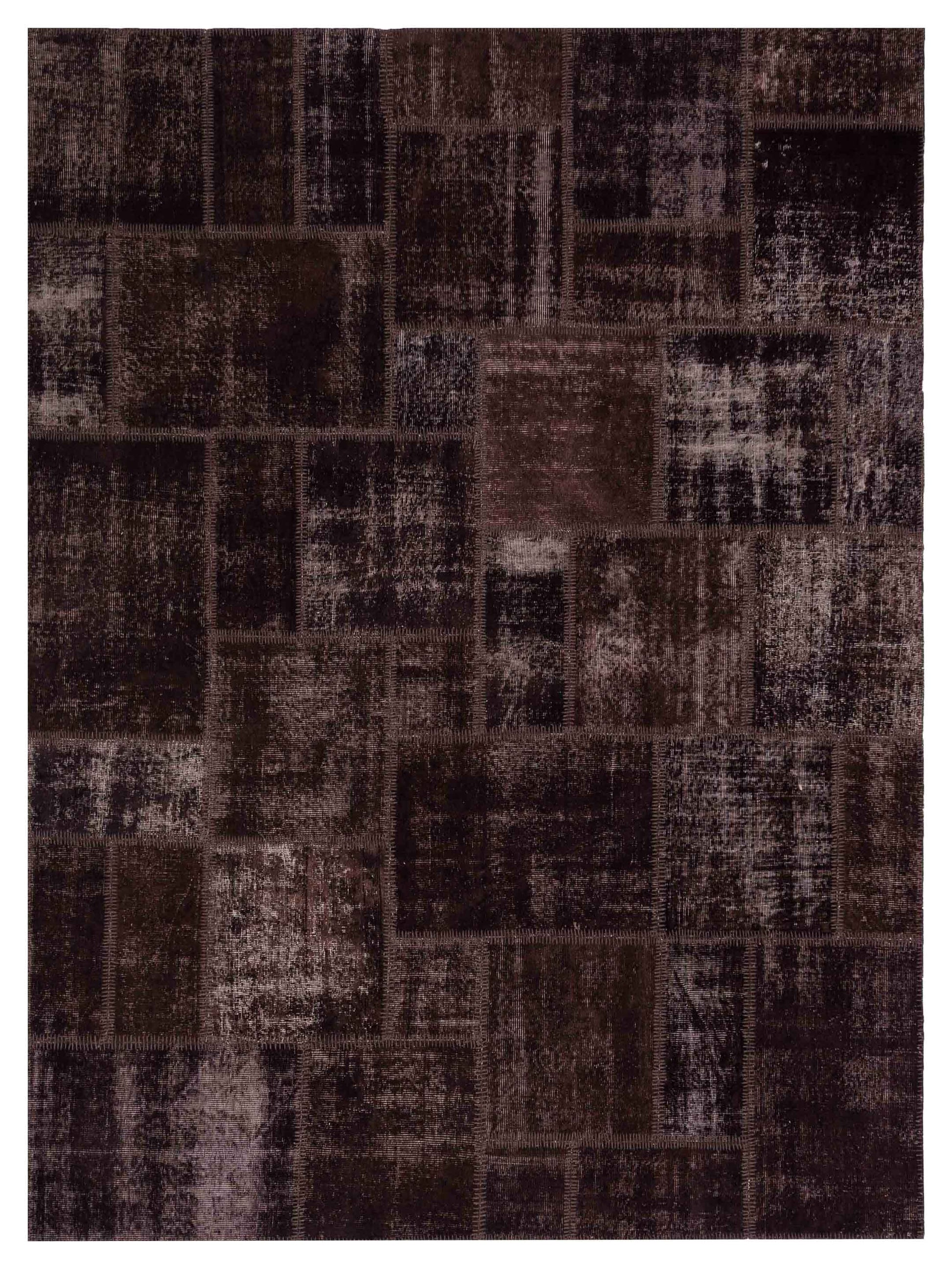 Pasha Turkish Vestige Patchwork  Dark Brown  Contemporary