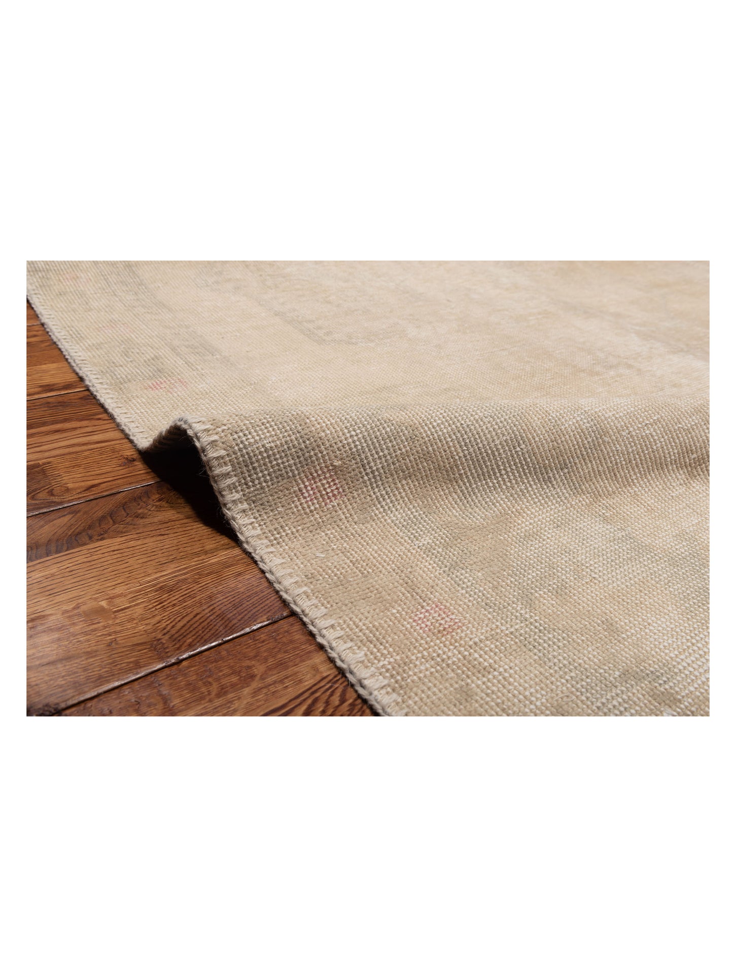 Turkish Vestige Patchwork 142774 Natural 10.1x13.11 Hand Knotted Rug