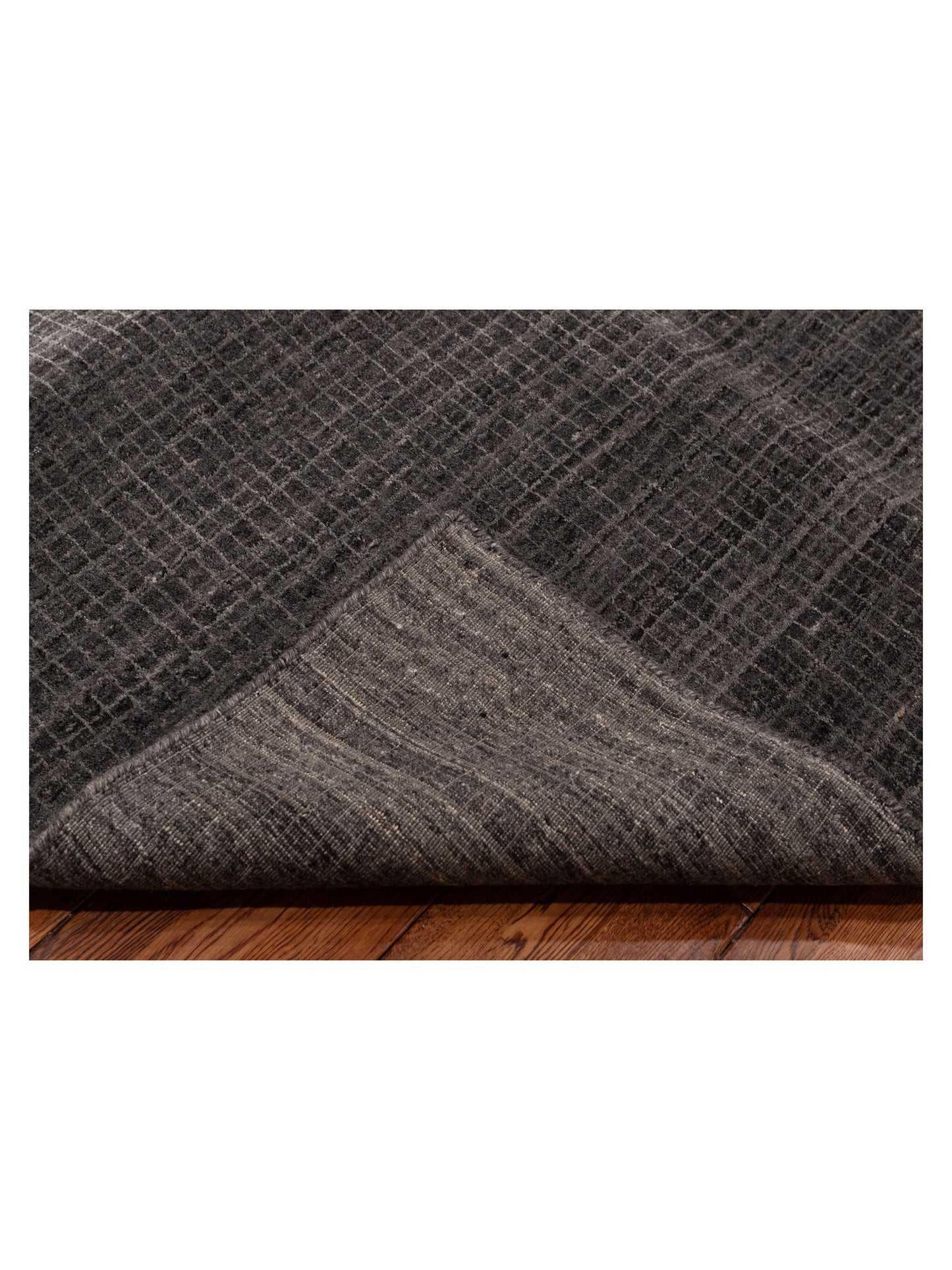 Himalayan 144760 Charcoal Charcoal 9x12 Hand Knotted Rug