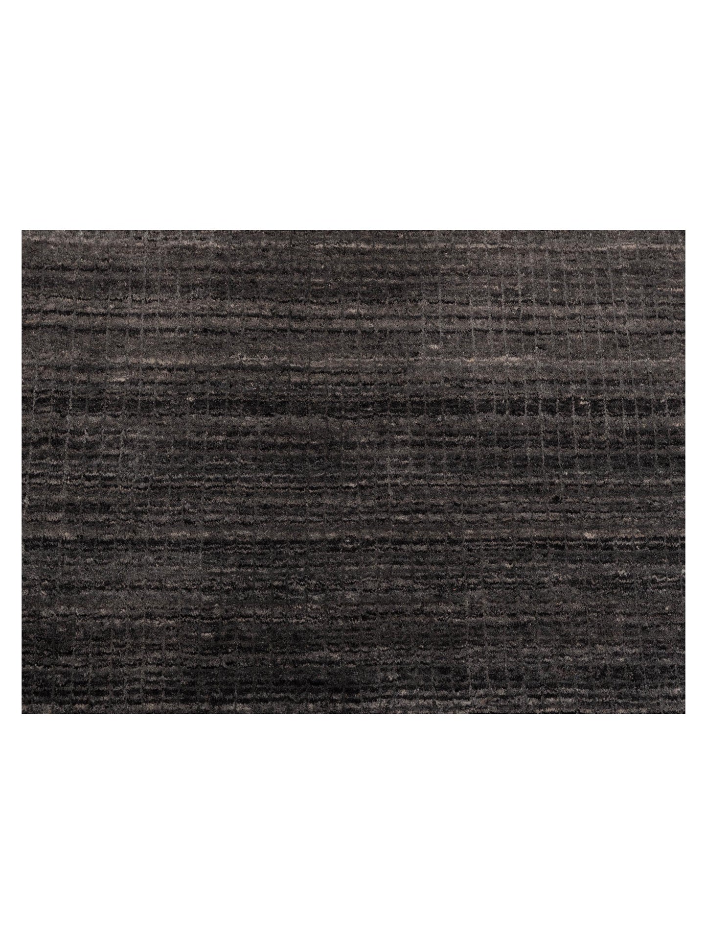 Himalayan 144760 Charcoal Charcoal 9x12 Hand Knotted Rug