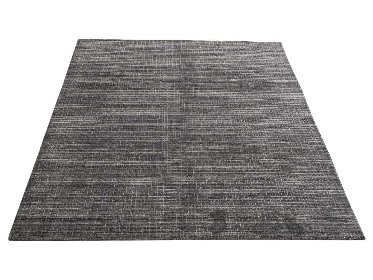 Himalayan 144771 Dark Gray 8x10 Hand Knotted Rug
