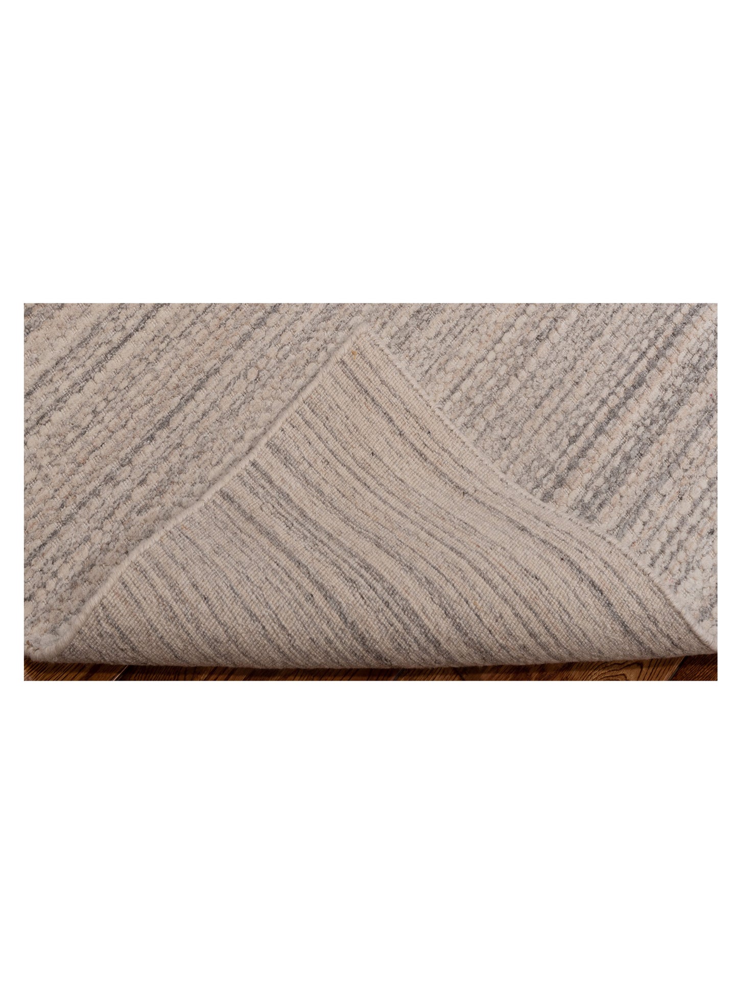 Himalayan 144789 Ivory Gray 4.1x6.1 Hand Knotted Rug