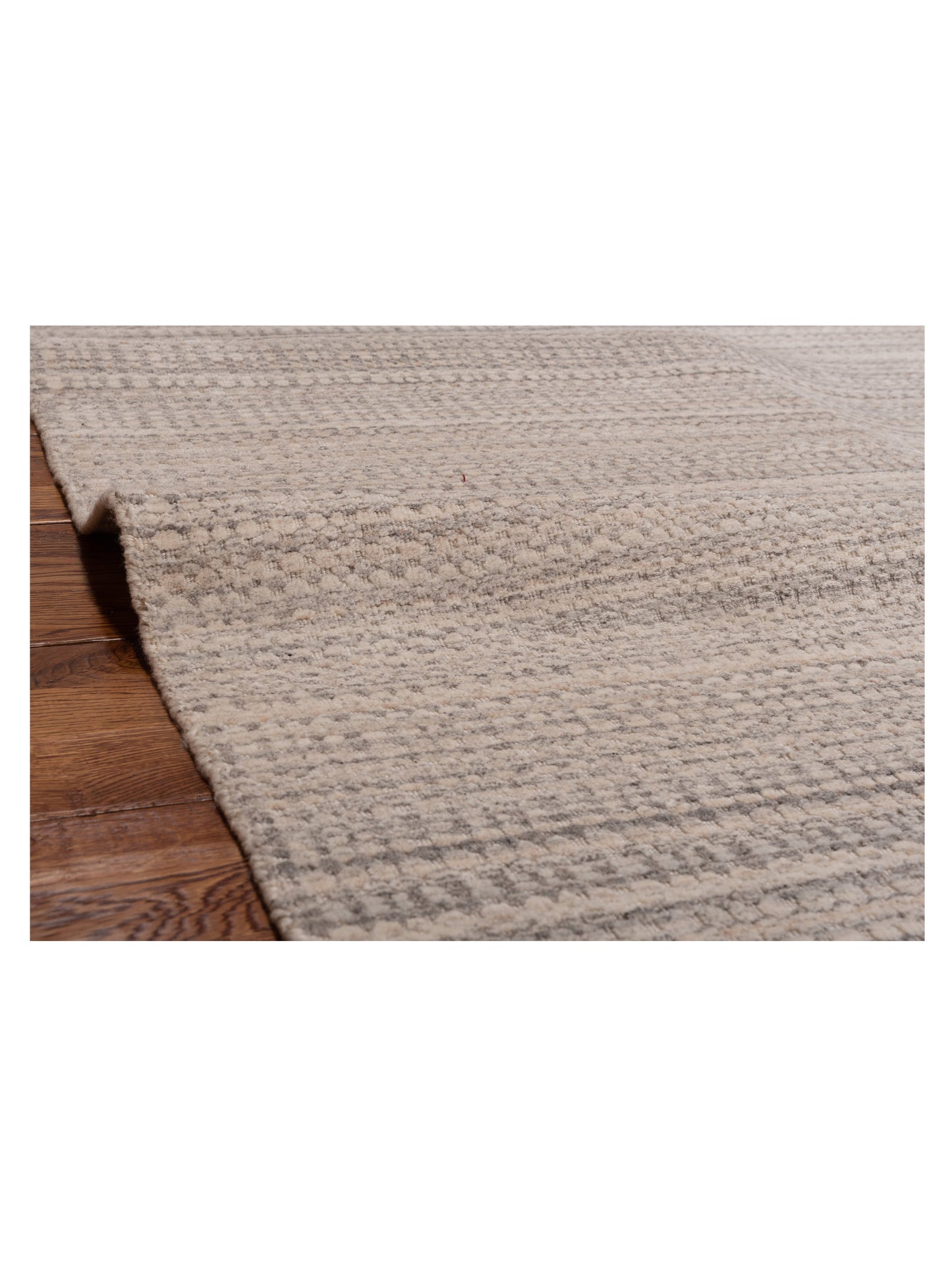 Himalayan 144789 Ivory Gray 4.1x6.1 Hand Knotted Rug