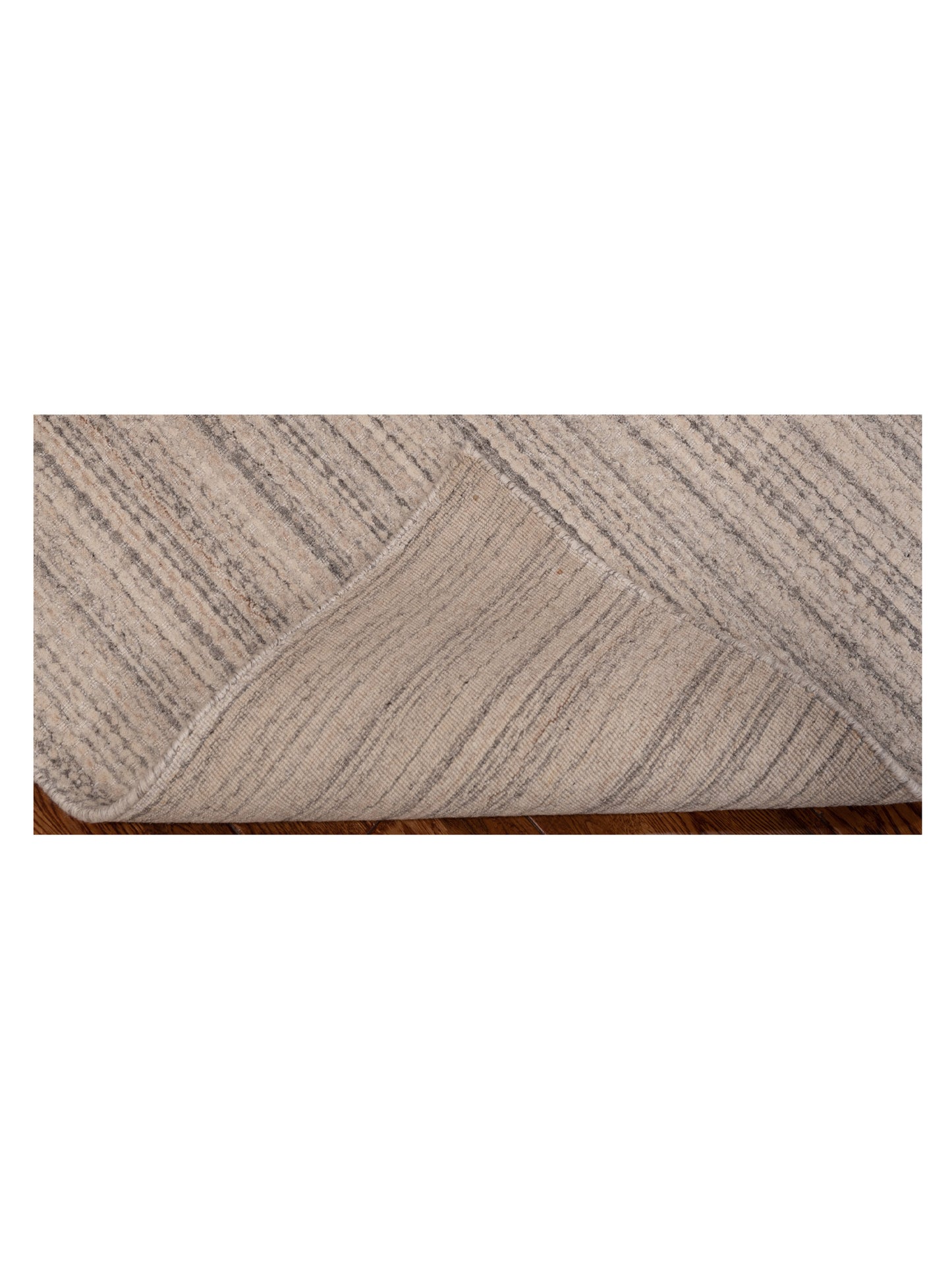 Himalayan 144834 Ivory Gray 3.1x5.1 Hand Knotted Rug