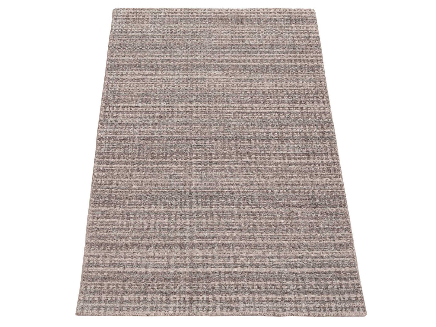 Himalayan 144858 Silver Gray 3.1x5.1 Hand Knotted Rug