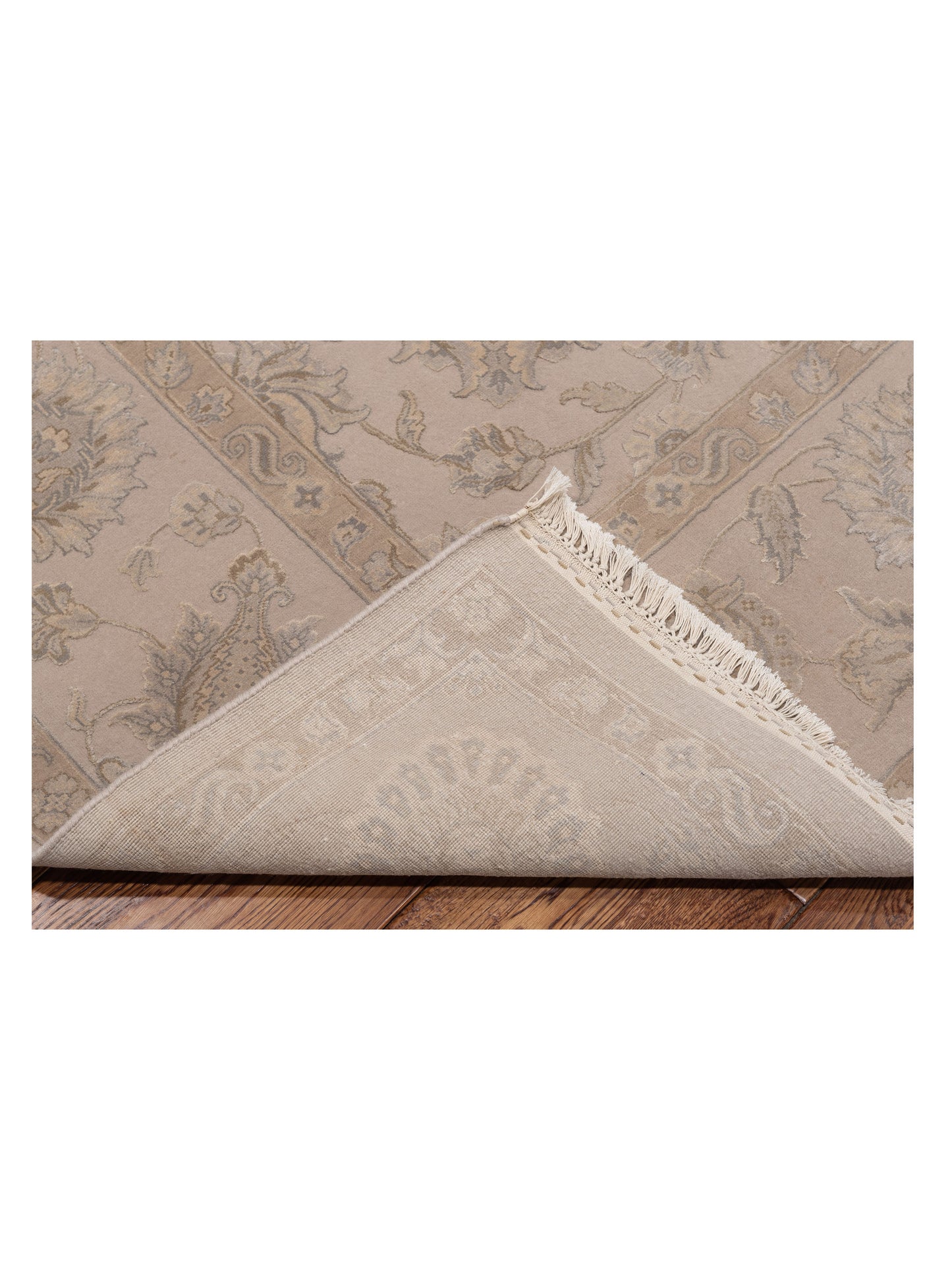 Imperial Silk 145054 Beige Beige 8.2x10.1 Hand Knotted Rug