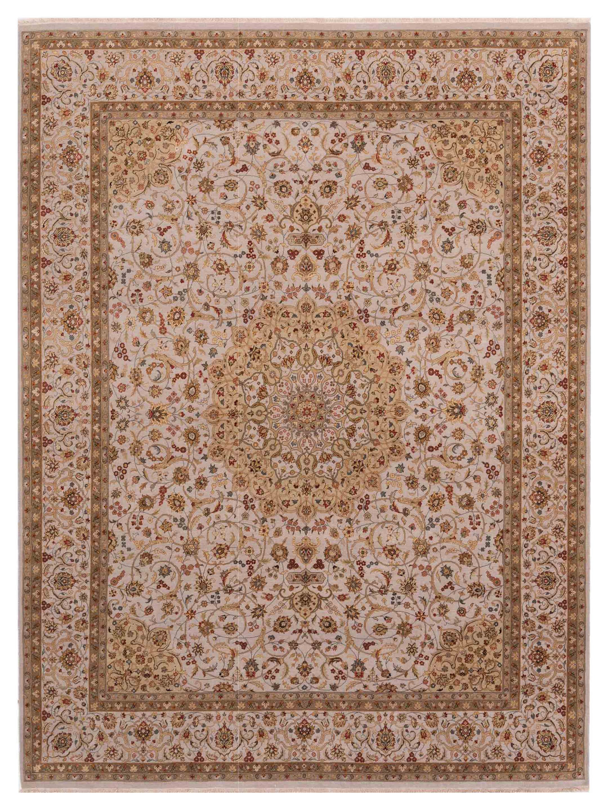 Rajpur Imperial Silk  Ivory Ivory Traditional