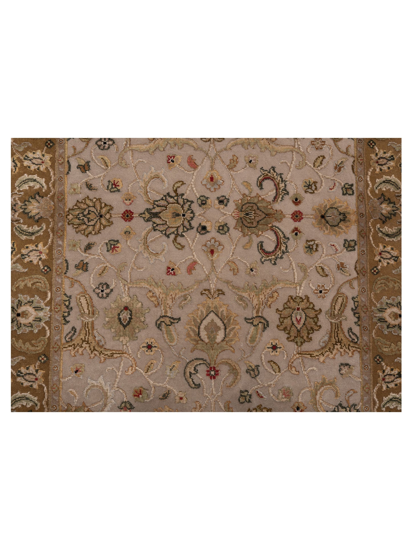 Imperial Silk 145072 Beige Gold 2.7x8 Hand Knotted Rug