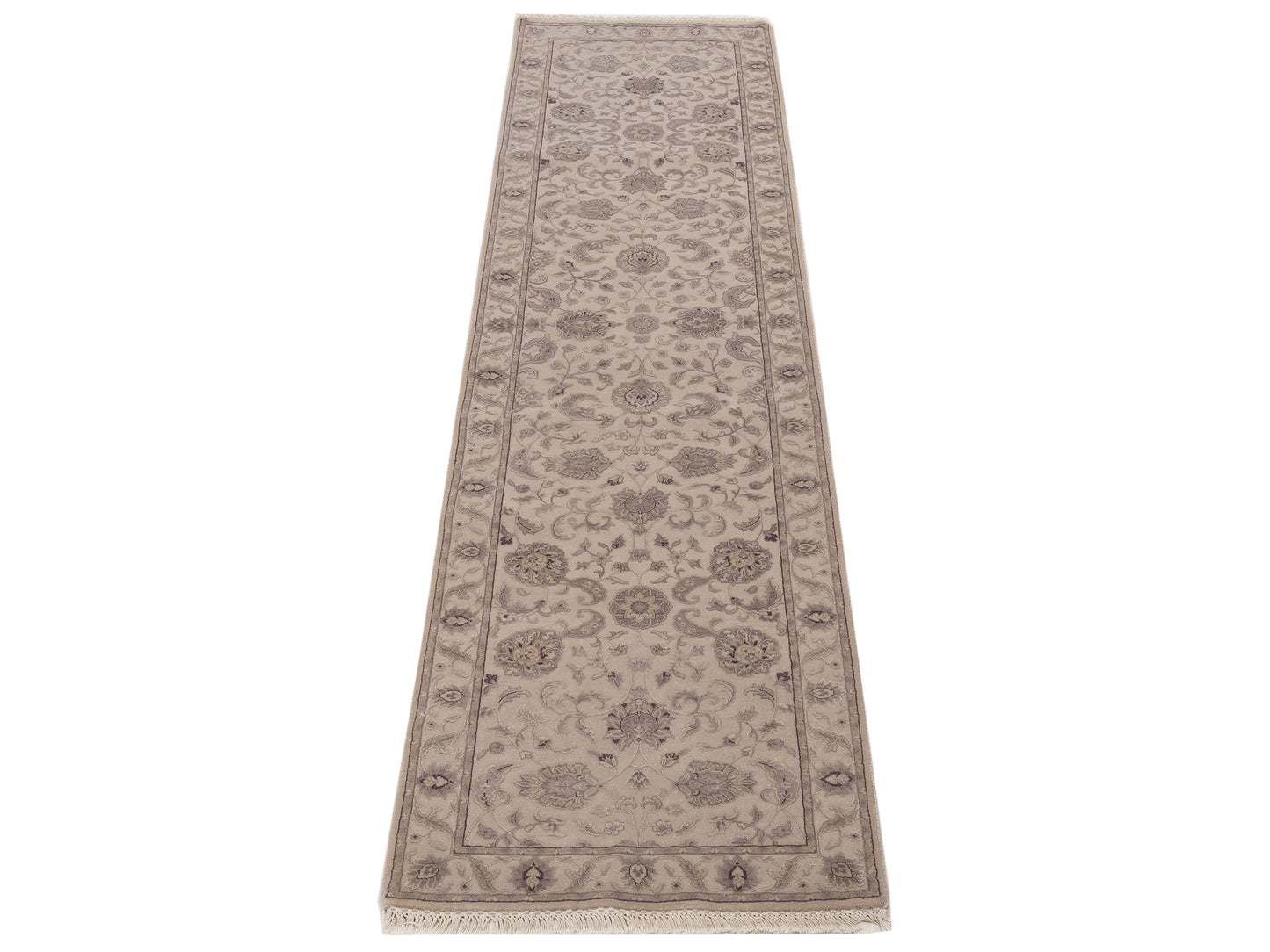 Imperial Silk 145077 Silver Silver 2.7x10 Hand Knotted Rug
