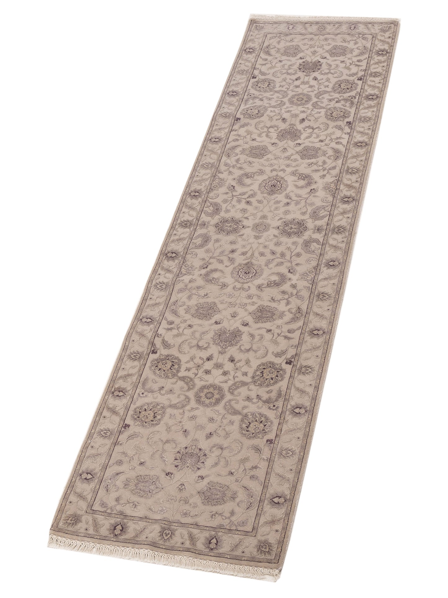 Imperial Silk 145077 Silver Silver 2.7x10 Hand Knotted Rug