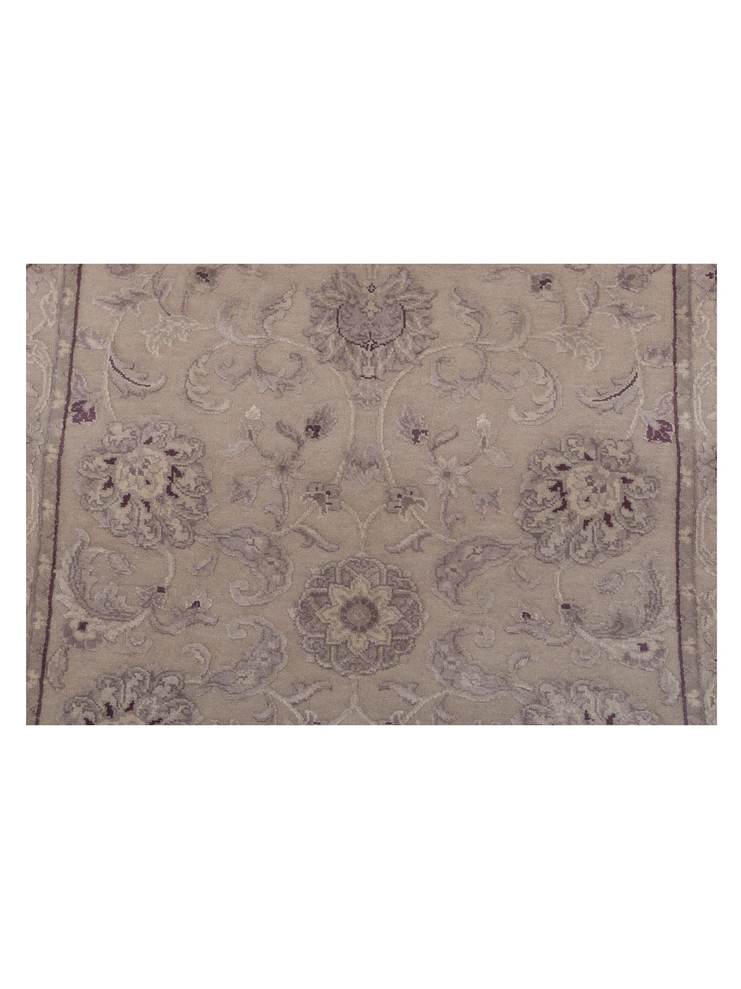 Imperial Silk 145077 Silver Silver 2.7x10 Hand Knotted Rug