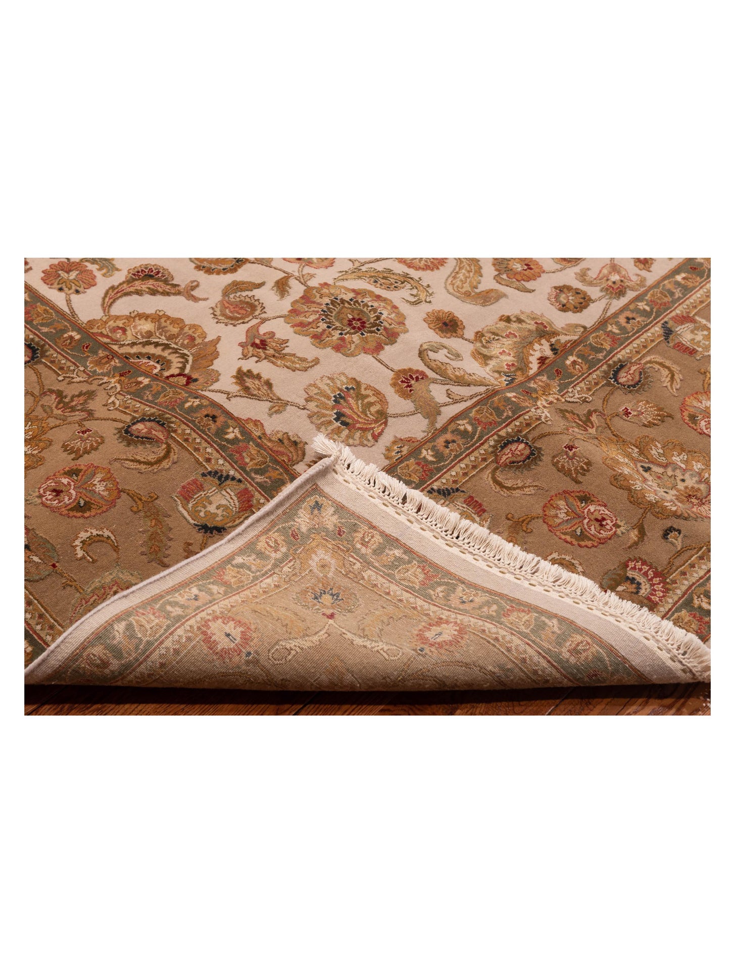 Imperial Silk 145093 Ivory Gold 9.2x12 Hand Knotted Rug