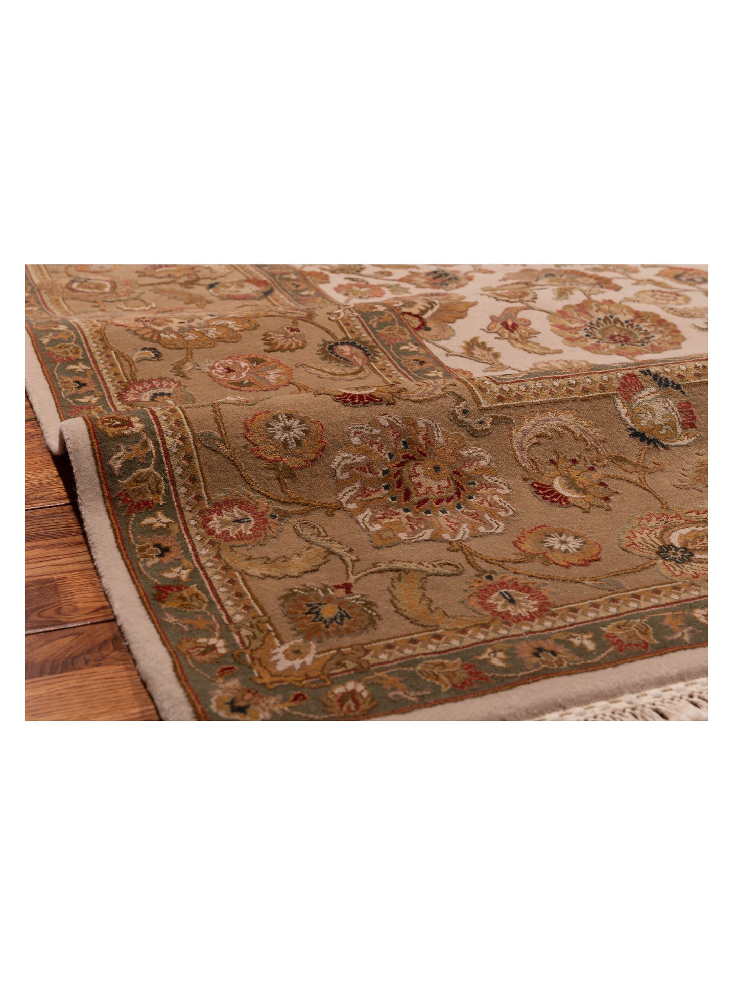 Imperial Silk 145093 Ivory Gold 9.2x12 Hand Knotted Rug