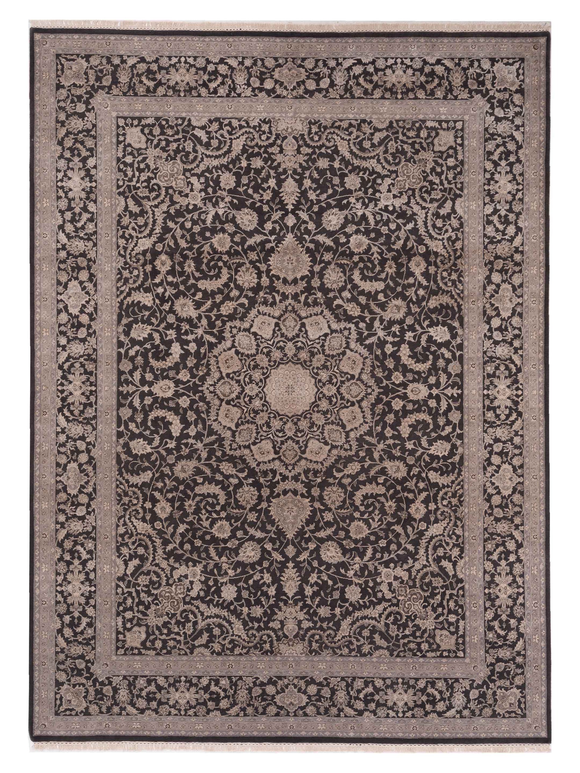 Rajpur Imperial Silk  Dark Gray  Traditional