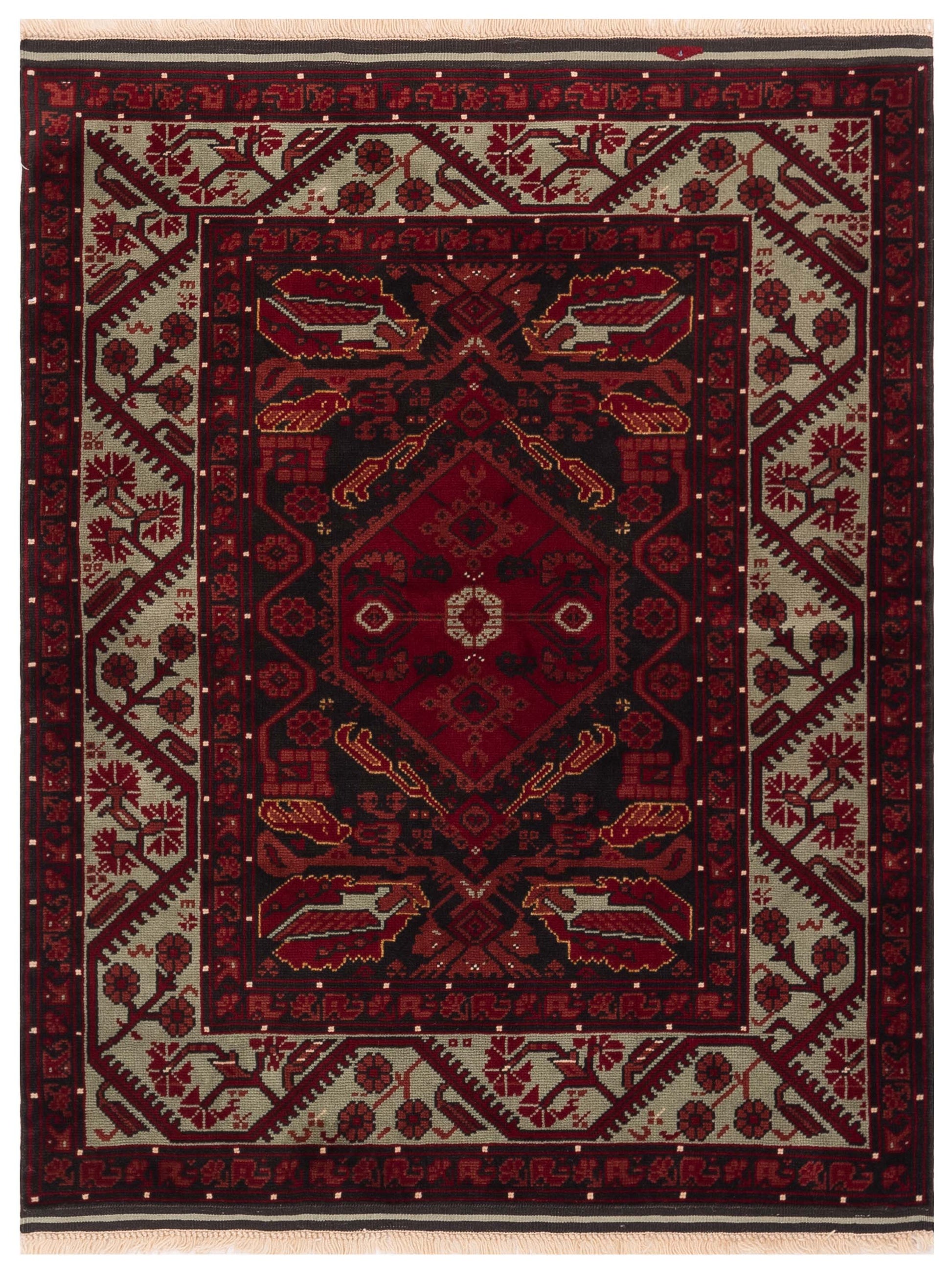 Pasha Turkish Shirwan  Black Blue Traditional