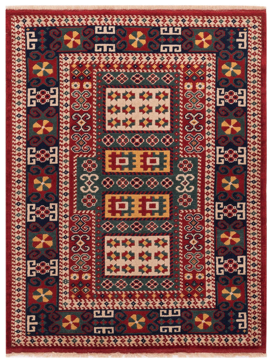 Pasha Turkish Shirwan  Red Navy Traditional