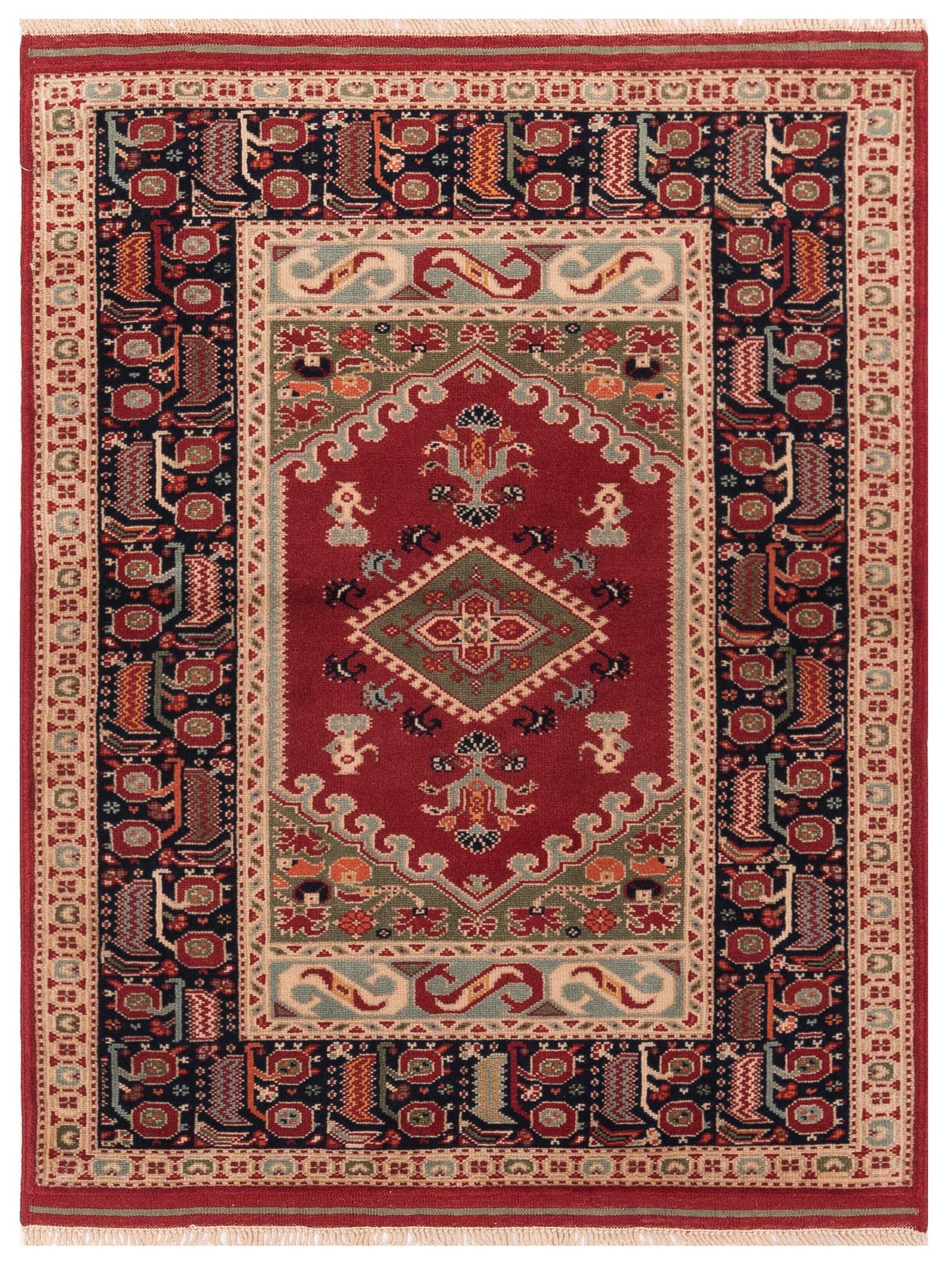 Pasha Turkish Shirwan  Red Navy Traditional