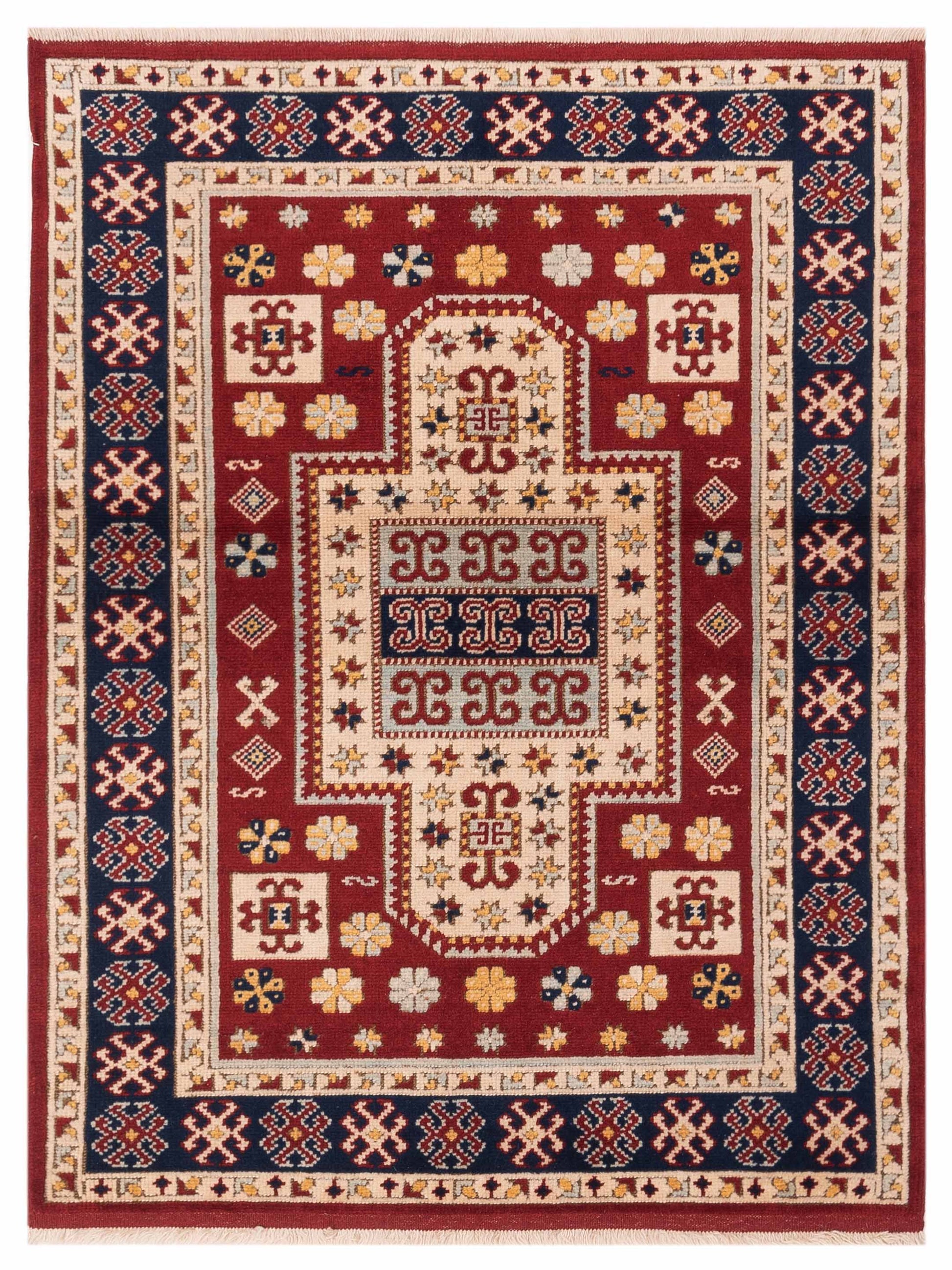 Pasha Turkish Shirwan  Red Navy Traditional