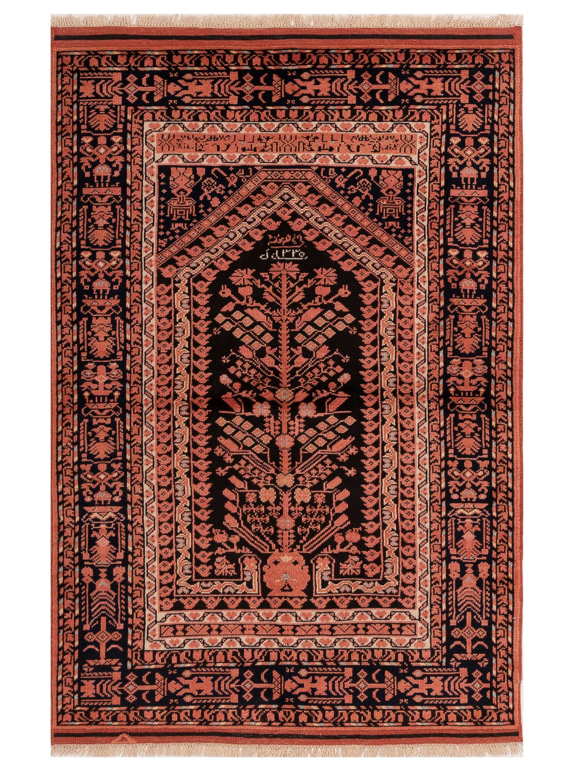 Pasha Turkish Shirwan  Black Black Traditional