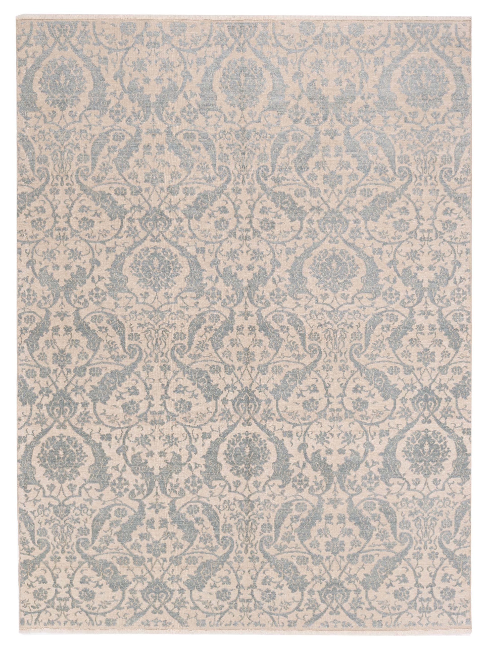 Pasha Defne  Beige Ice Blue Transitional