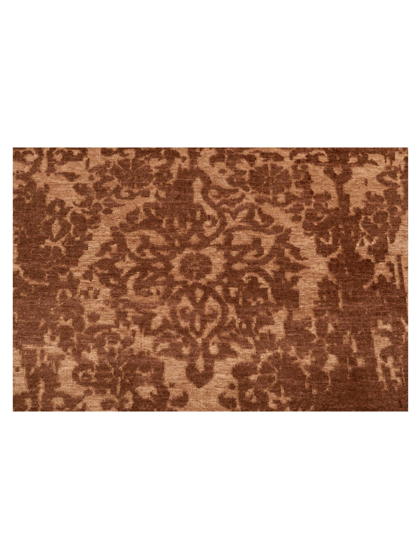 Defne Beony Brown Dark Brown 6.8x10.1 Hand Knotted Rug