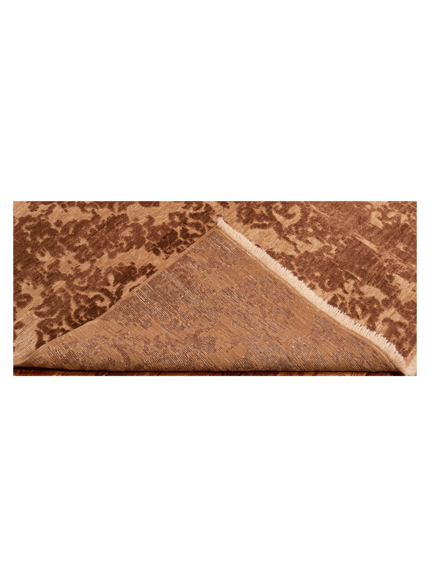 Defne Beony Brown Dark Brown 5.6x8 Hand Knotted Rug