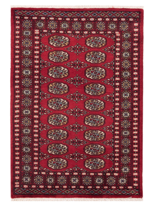 Nomad Bokhara  Red Red Traditional