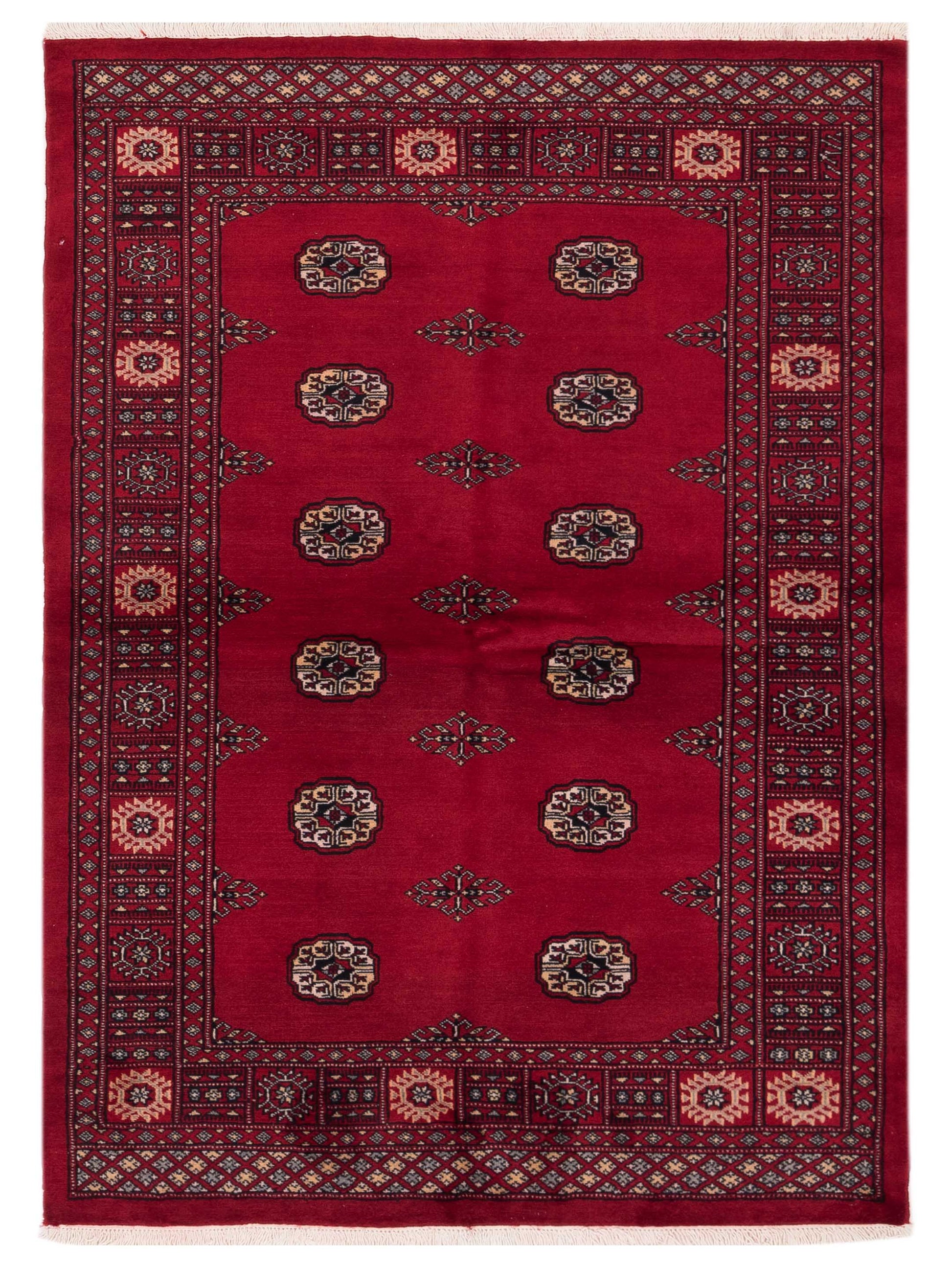 Nomad Bokhara  Red Red Traditional