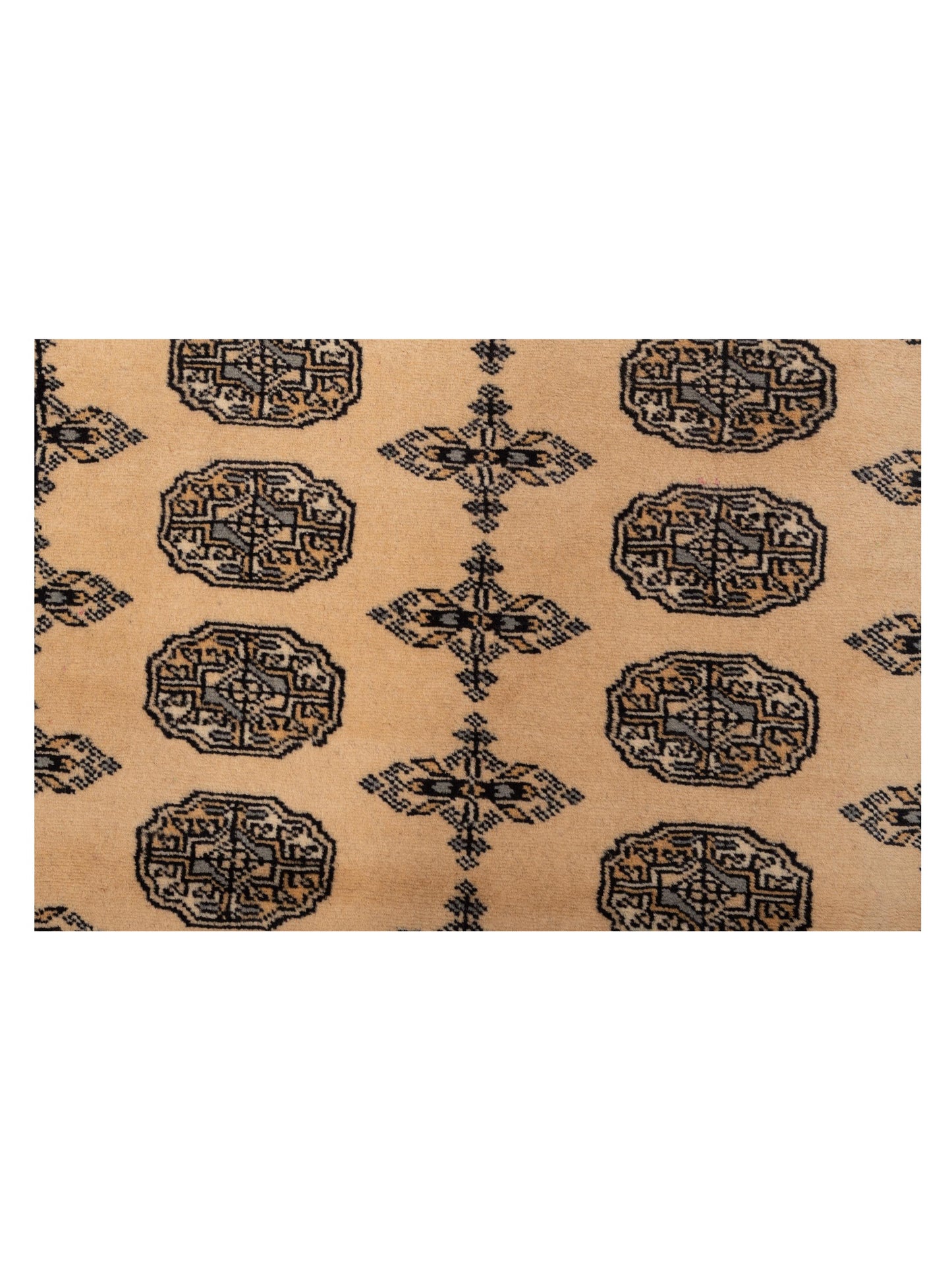 Bokhara 145596 Beige Beige 4.1x5.10 Hand Knotted Rug