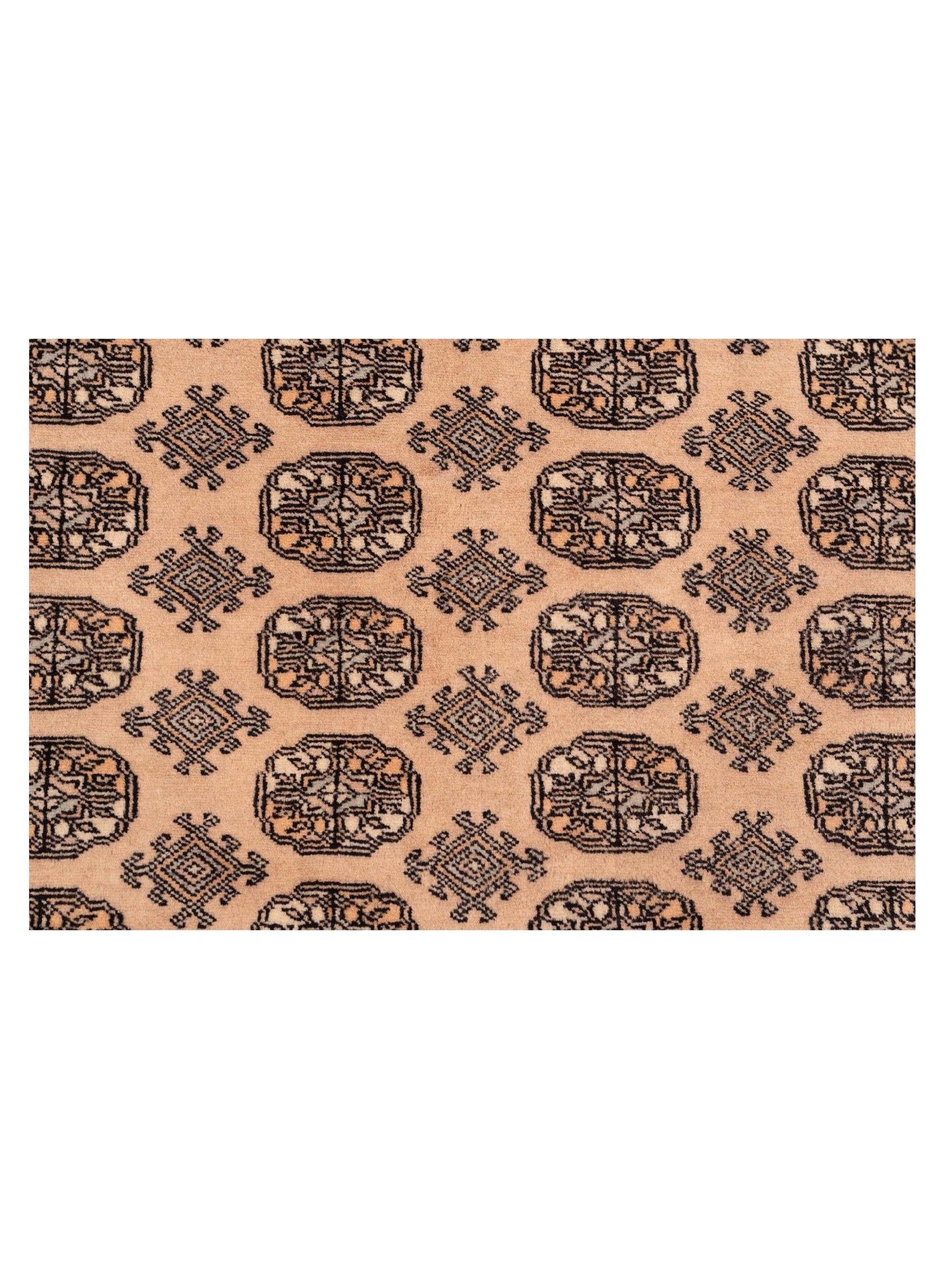 Bokhara 145653 Beige Beige 5x8.2 Hand Knotted Rug
