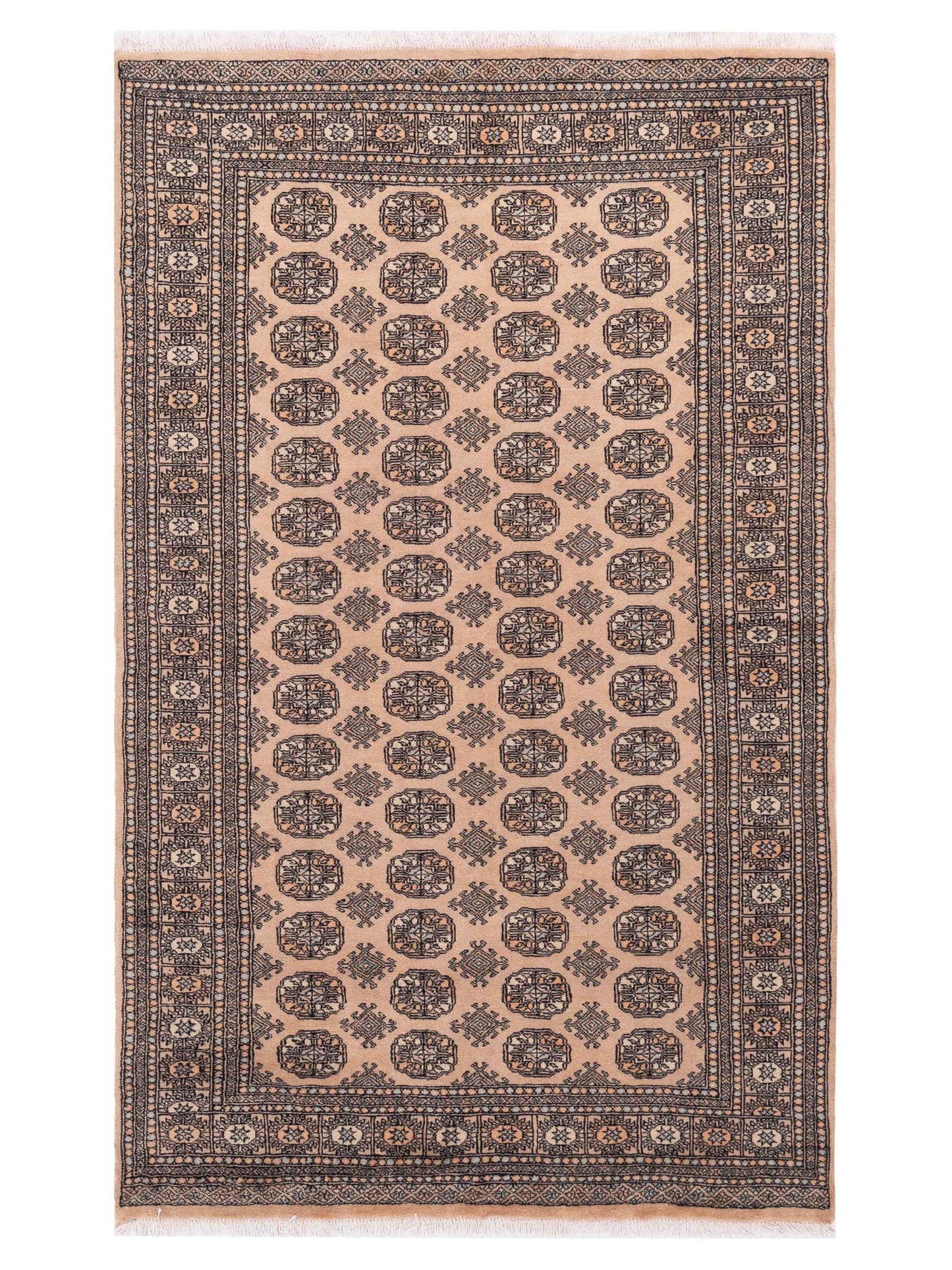 Nomad Bokhara  Beige Beige Traditional