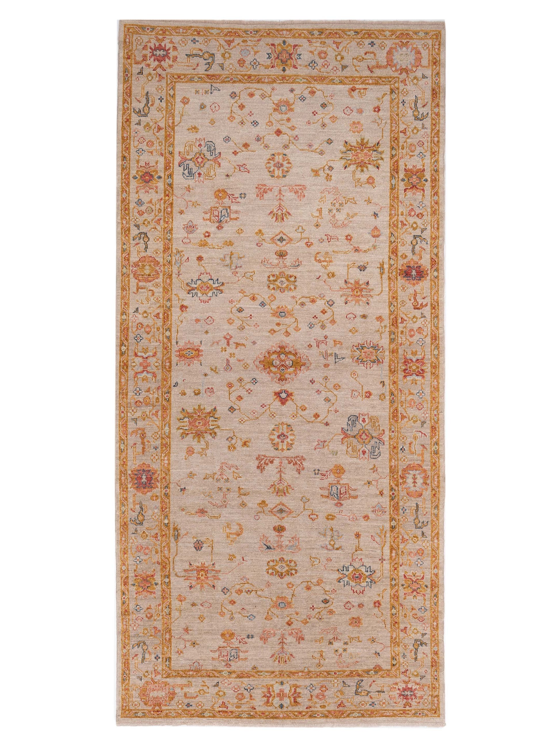 Anadol Angora Oushak  Ivory Ivory Traditional