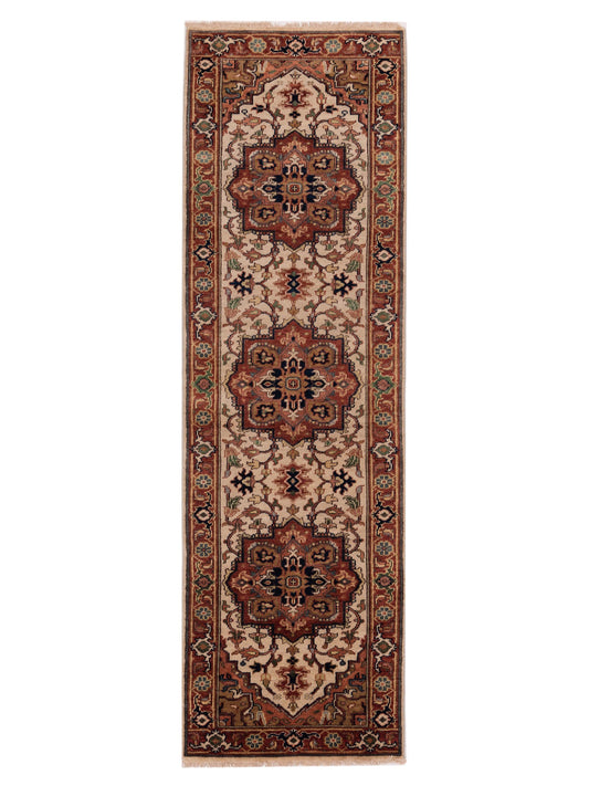Rajpur Royal  Ivory Rust Traditional